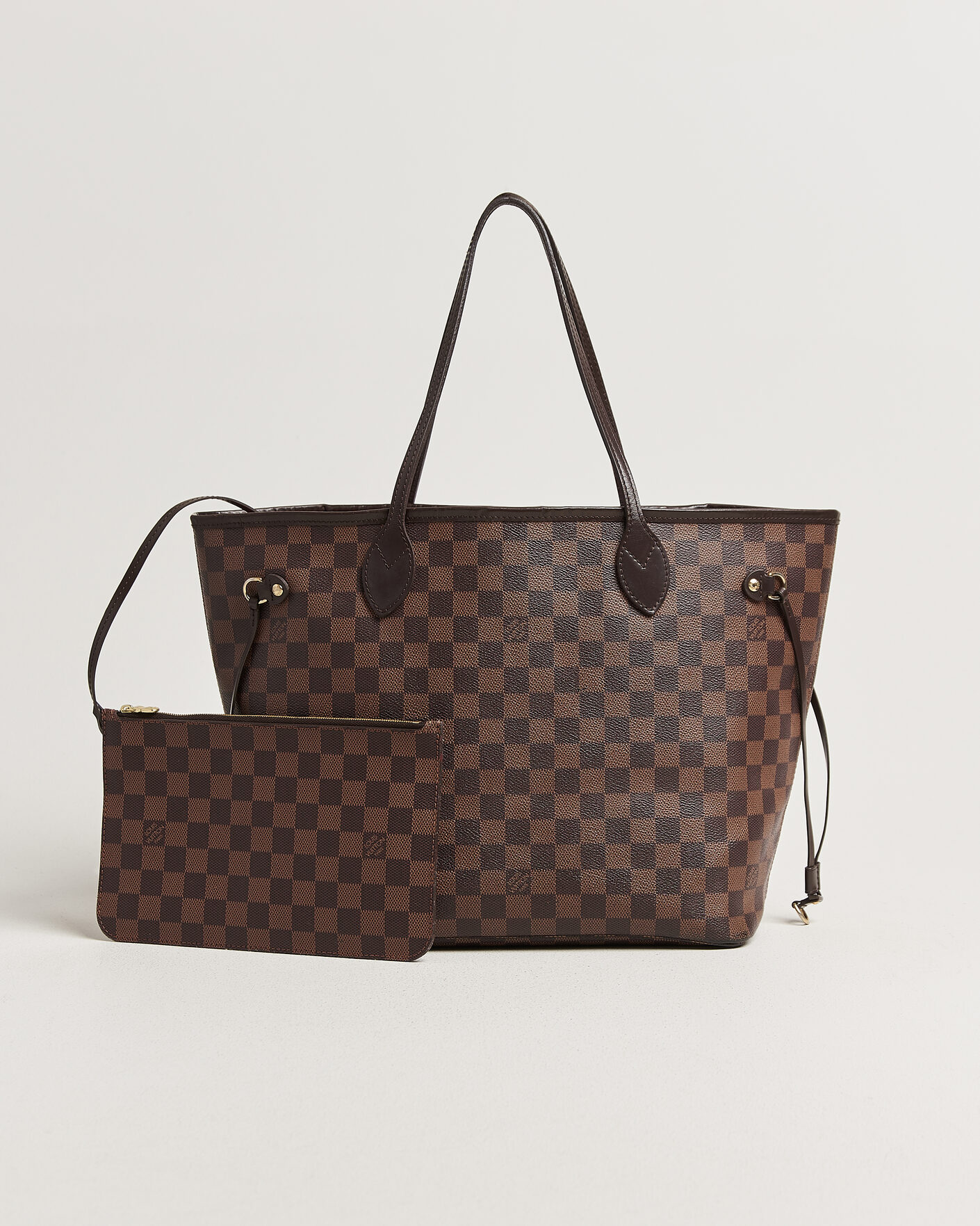 Herre | Pre-Owned & Vintage Bags | Louis Vuitton Pre-Owned | Neverfull MM Damier Ebene