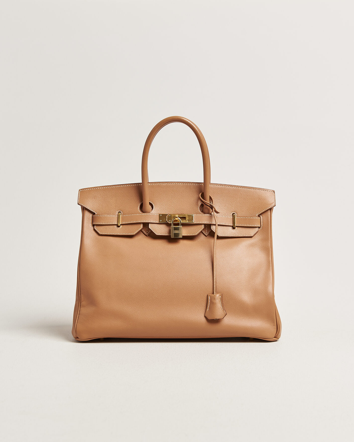 Herre | Pre-Owned & Vintage Bags | Hermès Pre-Owned | Birkin 35 Courchevel Gold