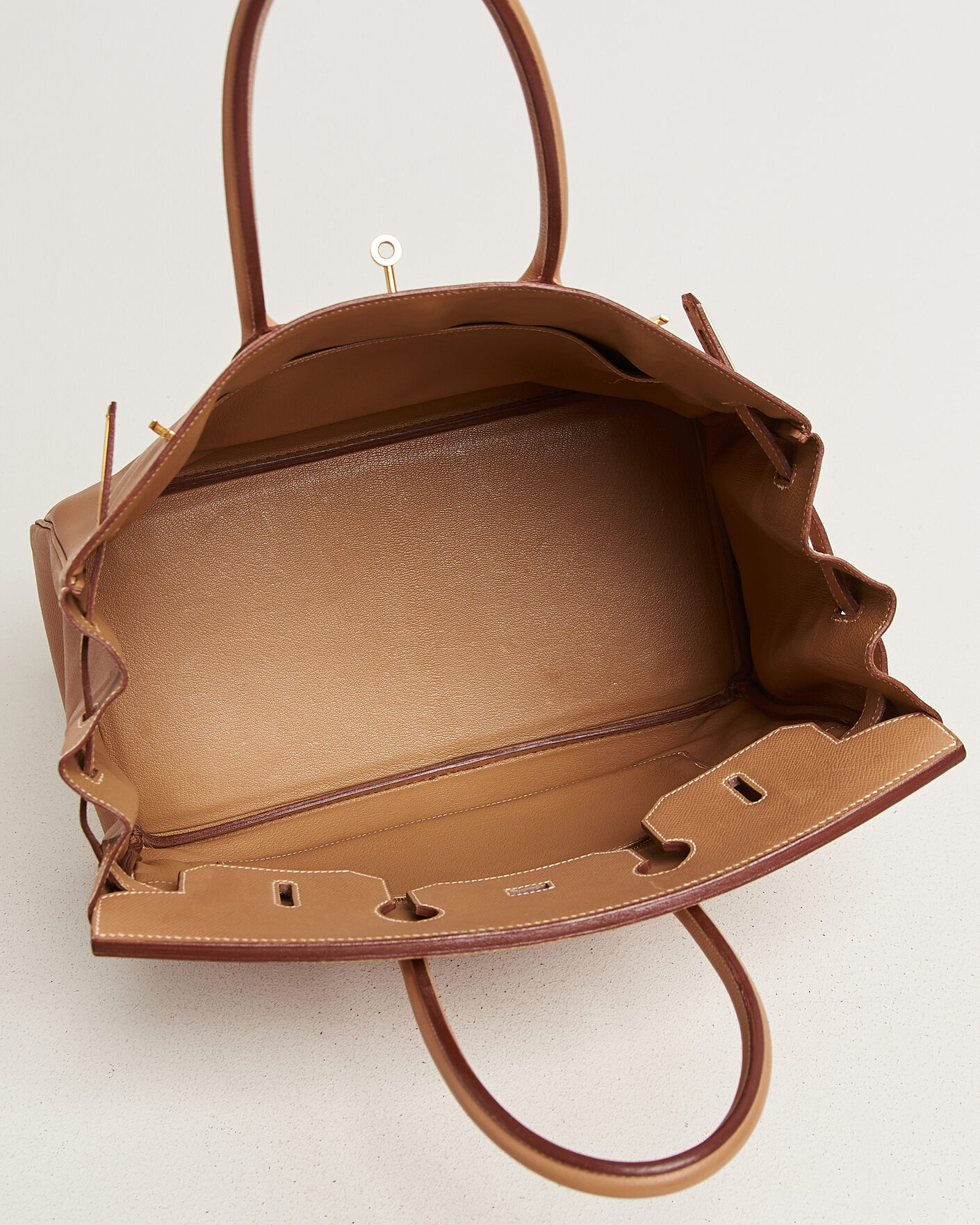 Herre | Pre-Owned & Vintage Bags | Hermès Pre-Owned | Birkin 35 Courchevel Gold