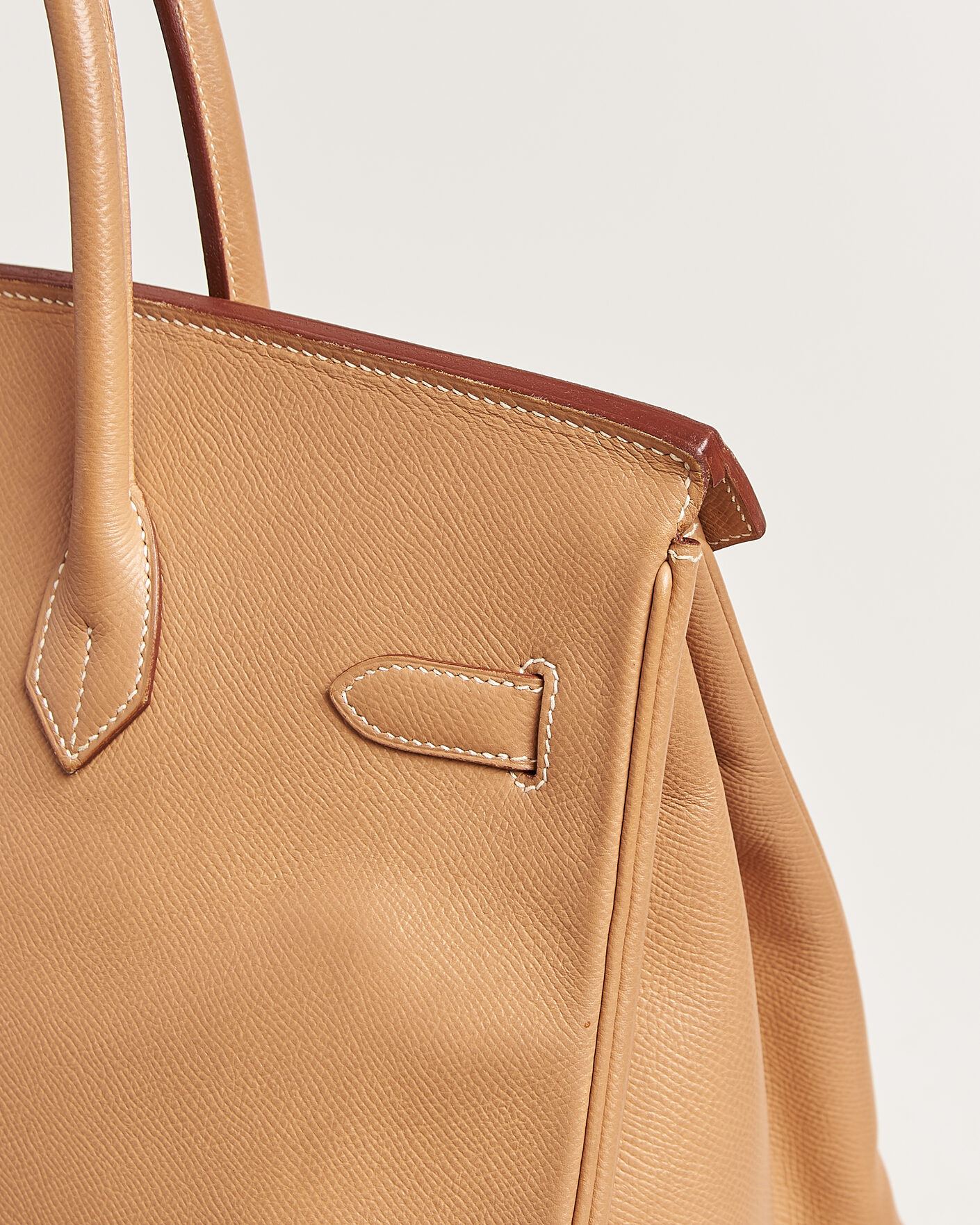 Herre | Pre-Owned & Vintage Bags | Hermès Pre-Owned | Birkin 35 Courchevel Gold