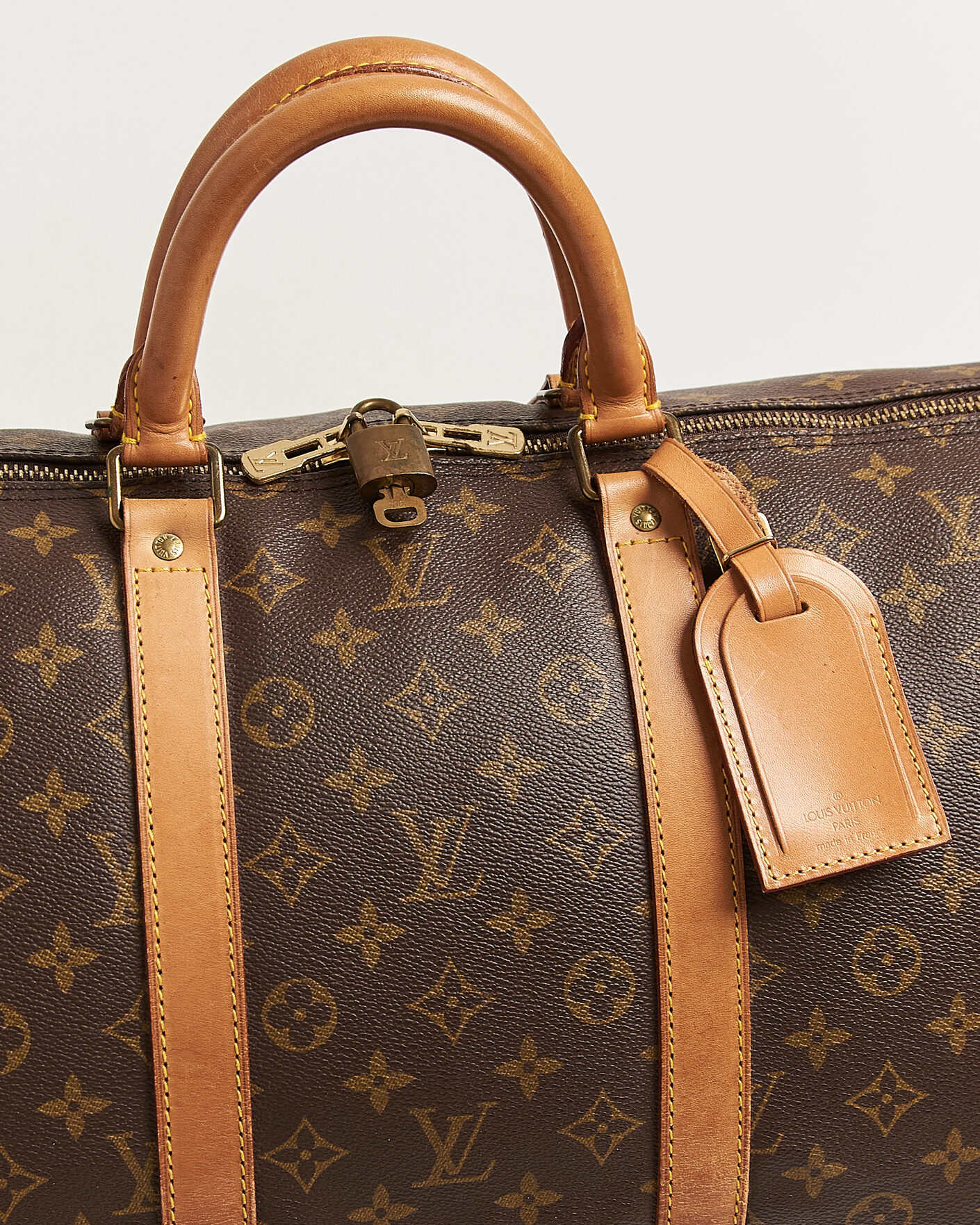 Herre | Pre-Owned & Vintage Bags | Louis Vuitton Pre-Owned | Keepall Bandouliére 55 Monogram