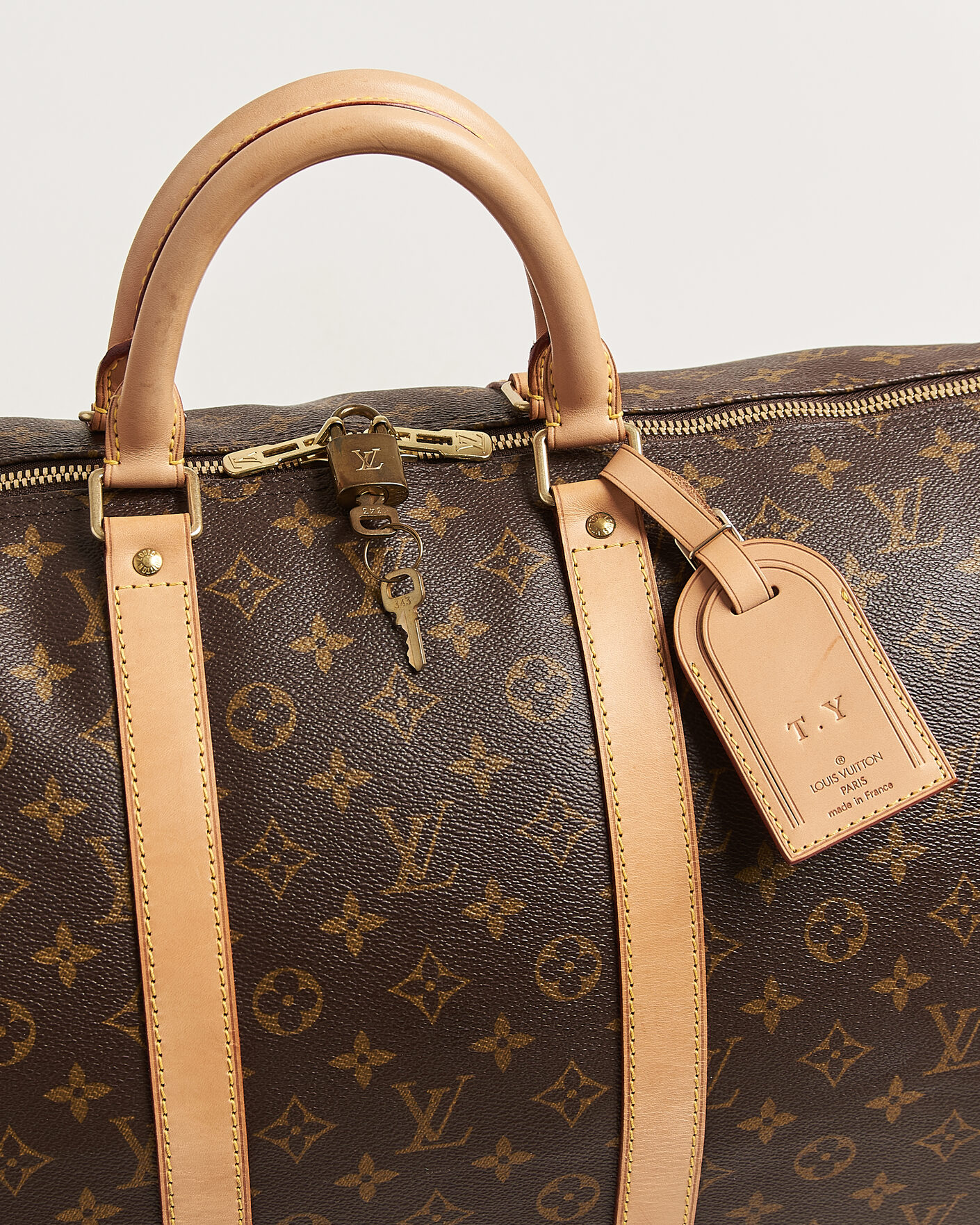 Herre | Pre-Owned & Vintage Bags | Louis Vuitton Pre-Owned | Keepall Bandouliére 55 Monogram