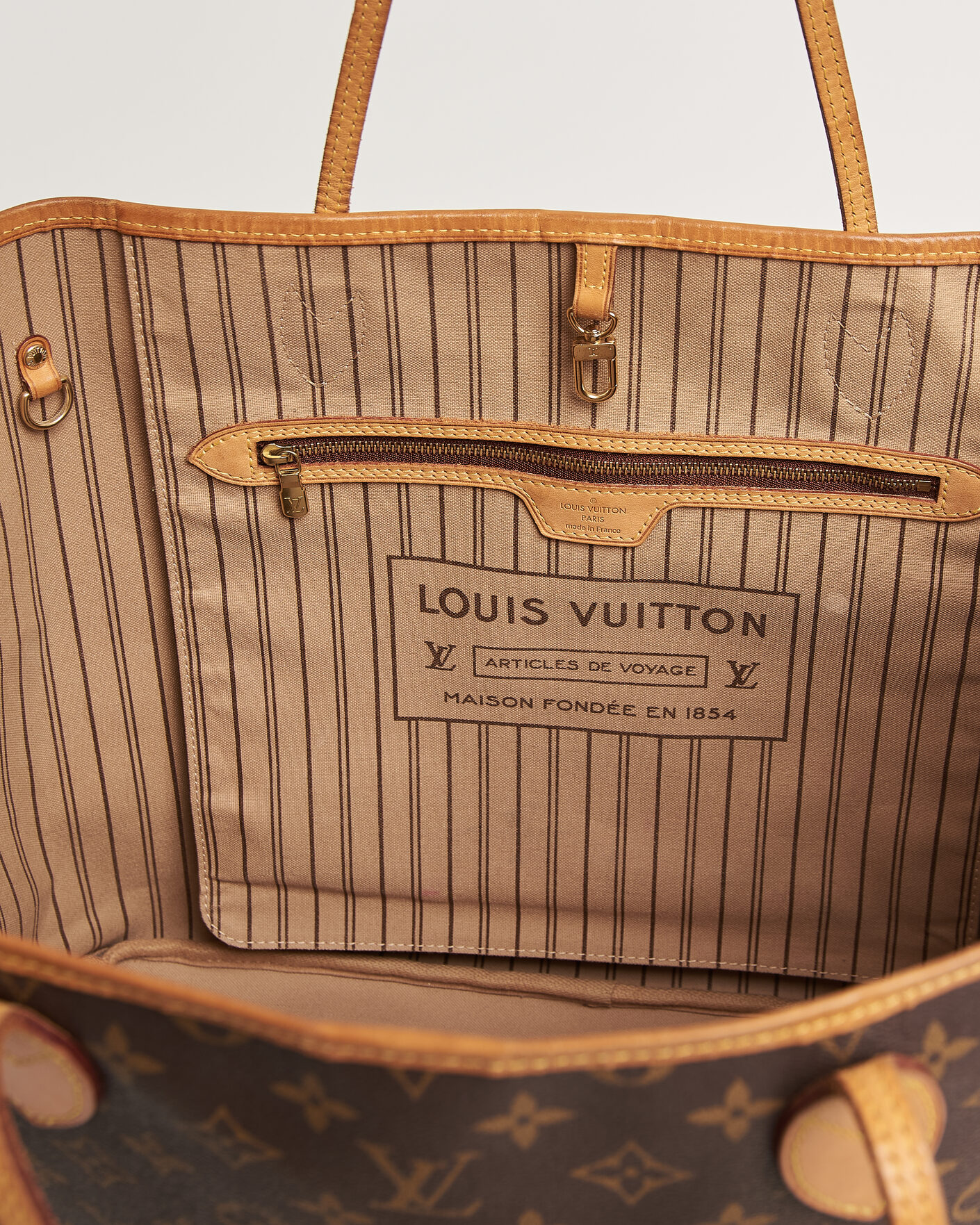 Herre | Pre-Owned & Vintage Bags | Louis Vuitton Pre-Owned | Neverfull GM Monogram