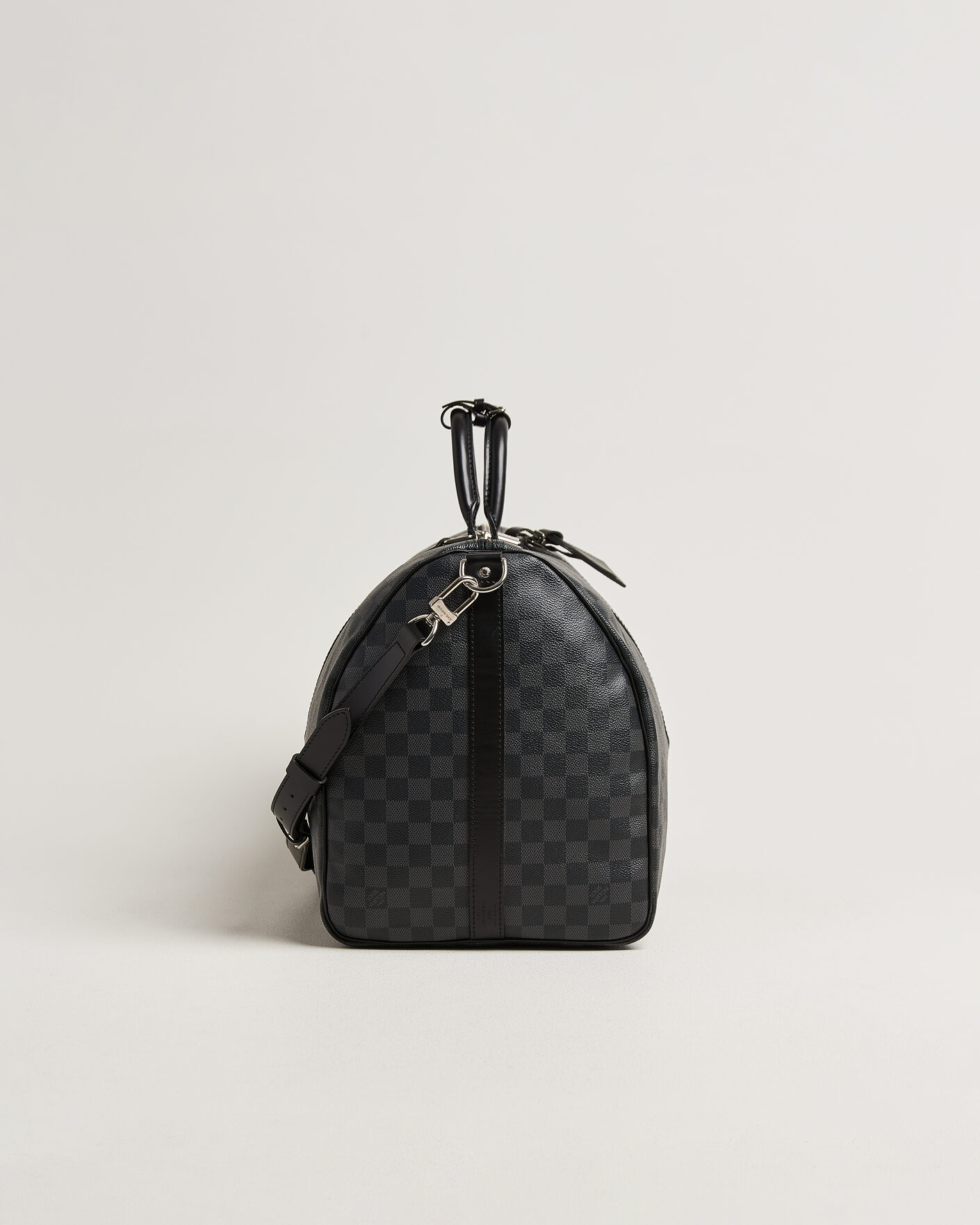 Herre | Pre-Owned & Vintage Bags | Louis Vuitton Pre-Owned | Keepall Bandouliére 55 Damier Graphite