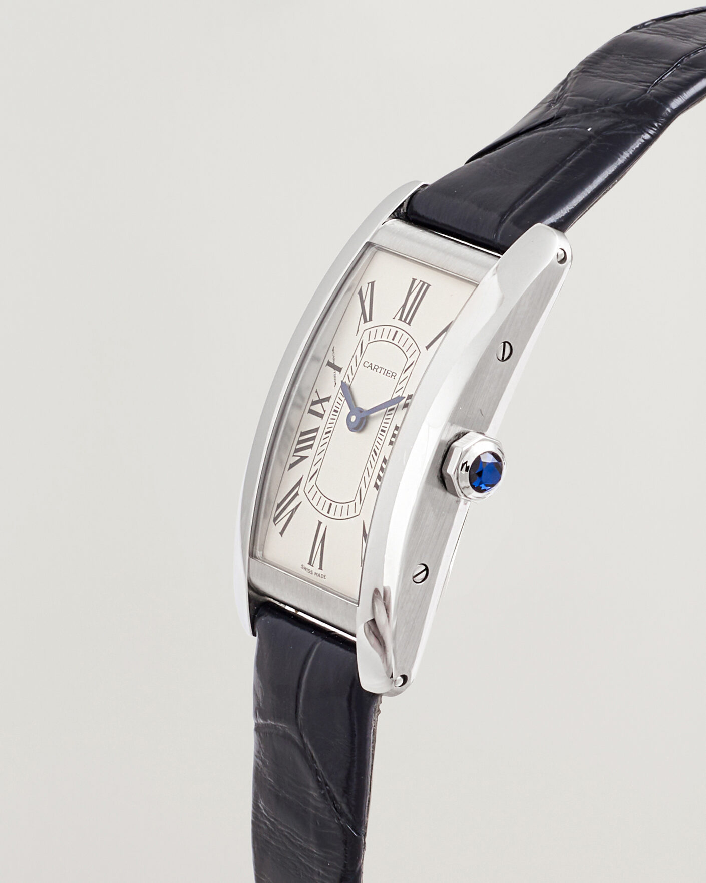 Herre | Pre-Owned & Vintage Watches | Cartier Pre-Owned | Tank Americaine