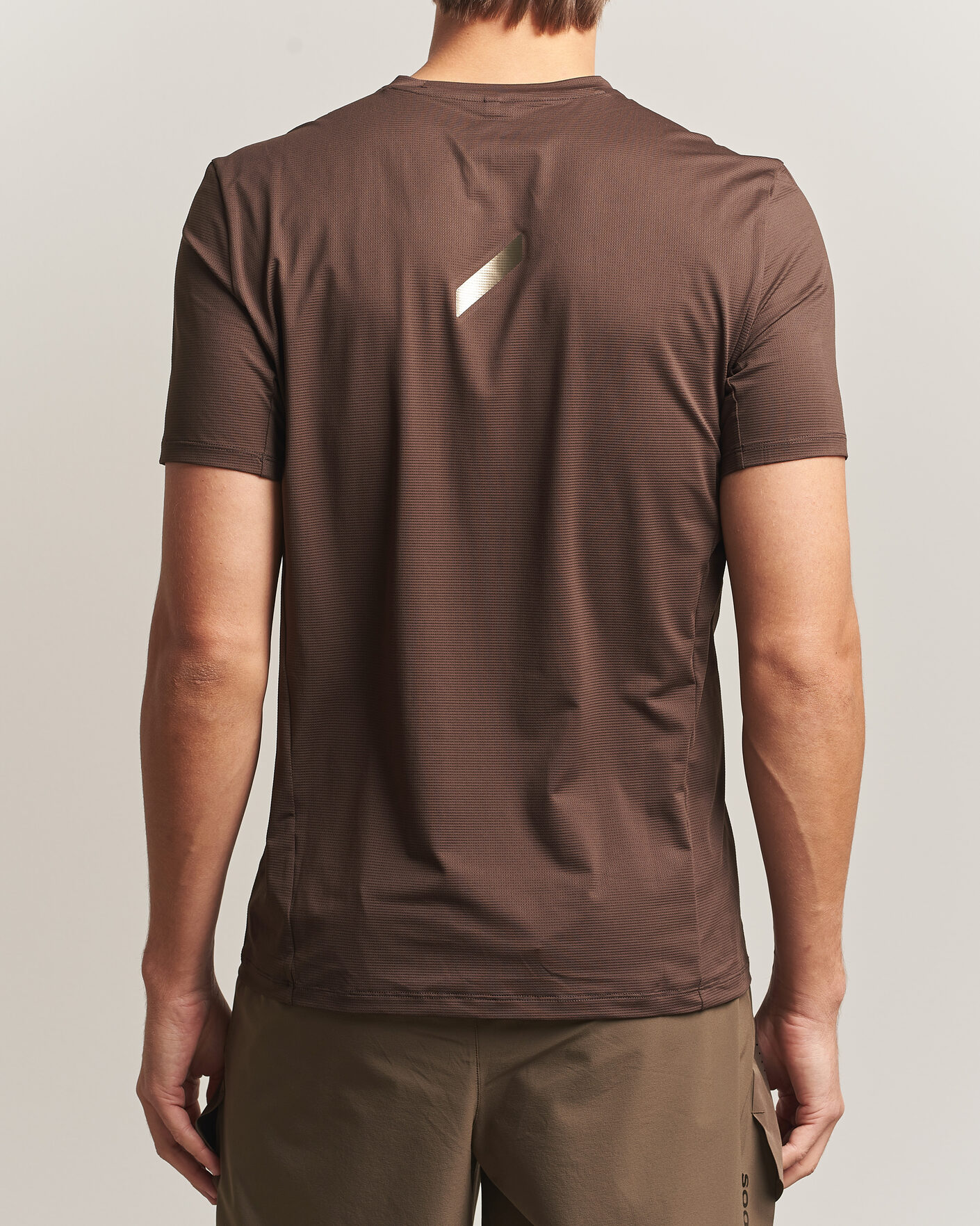 Herre | T-Shirts | SOAR Running | Eco Tech T-Shirt Brown