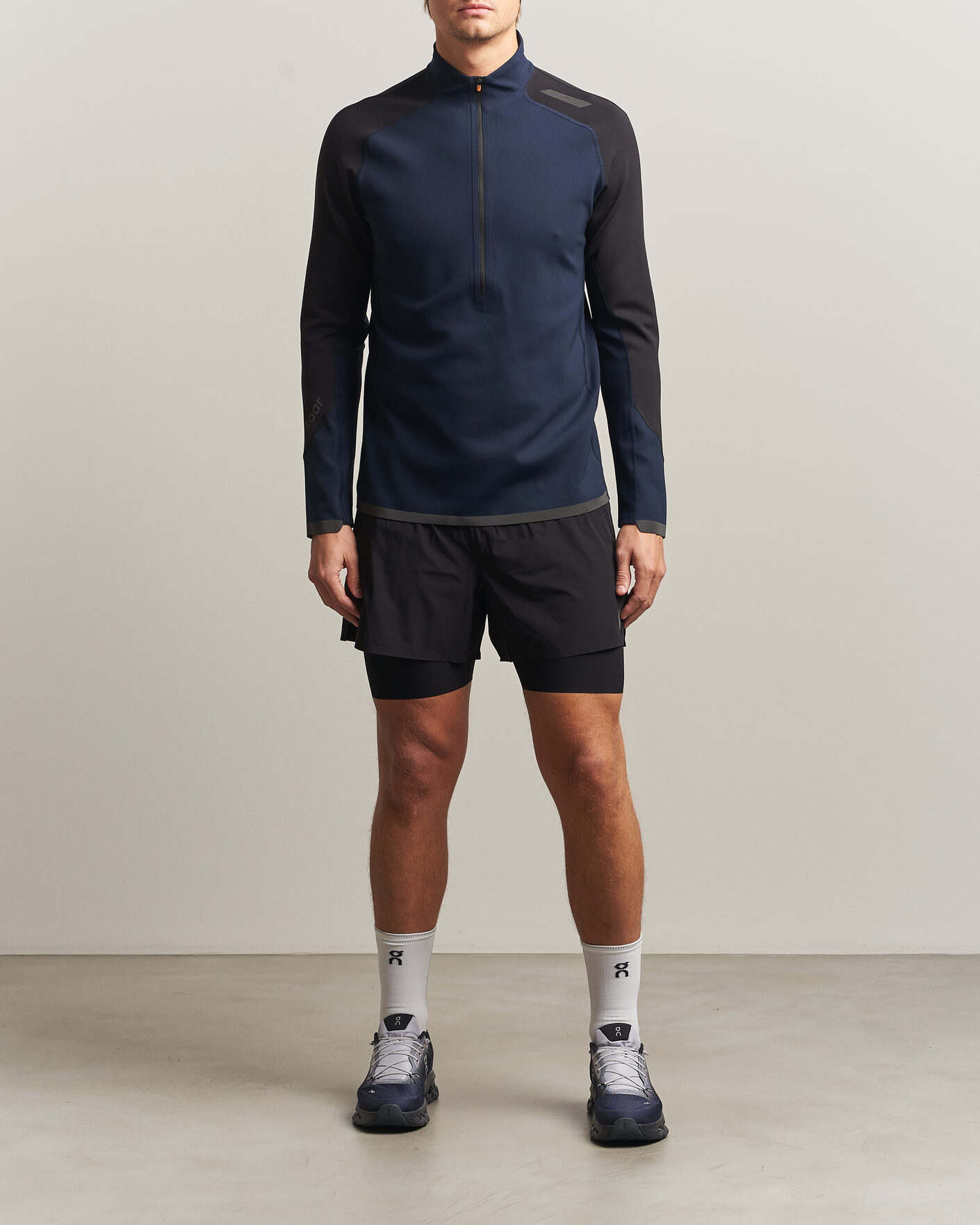 Herre | Shorts | SOAR Running | Dual Run Shorts Black