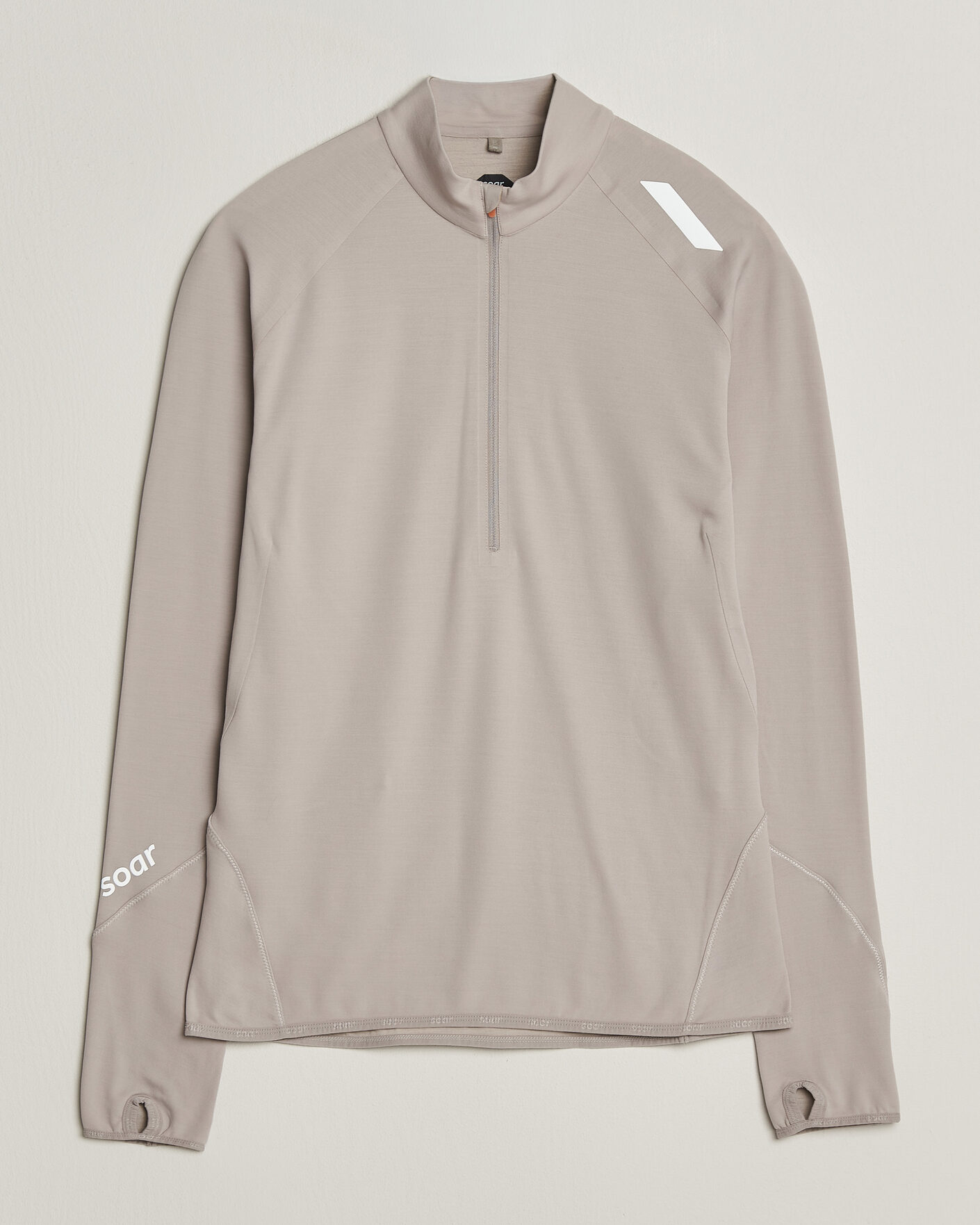 Herre | Gensere | SOAR Running | Wool Tech Top Opal Grey