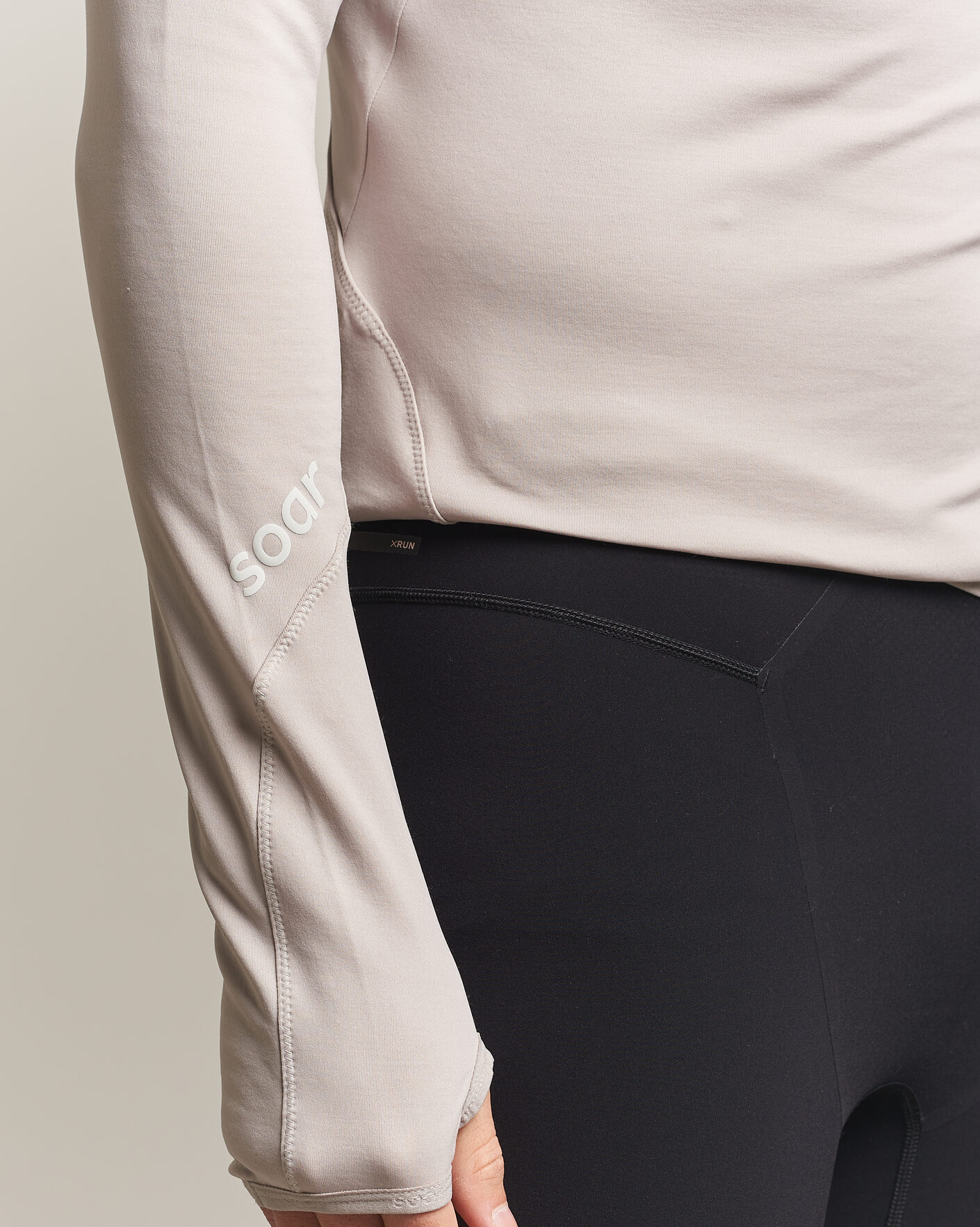 Herre | Gensere | SOAR Running | Wool Tech Top Opal Grey