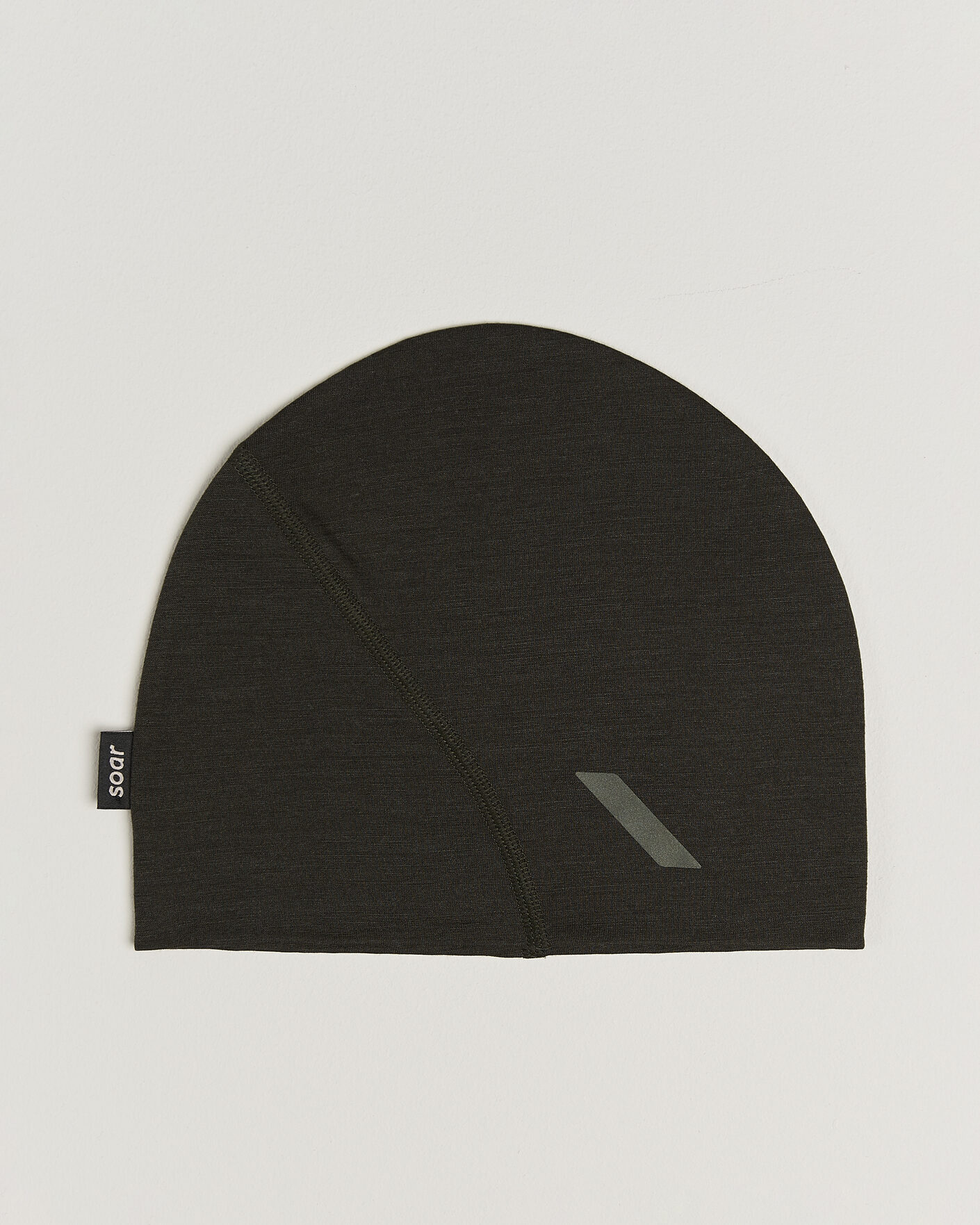 Herre | Luer | SOAR Running | Merino/Silk Beanie Forest