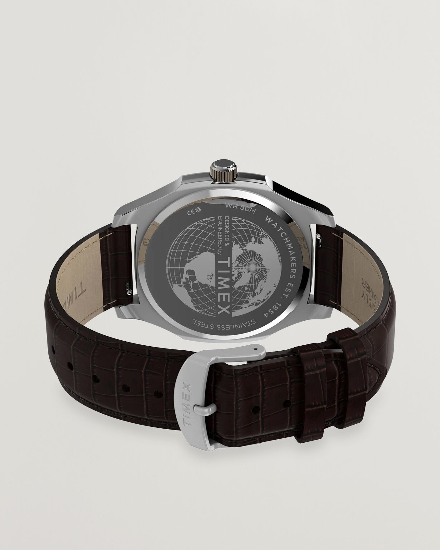 Herre | Timex Marquee Quartz Leather Strap 41mm Khaki Dial | Timex | Marquee Quartz Leather Strap 41mm Khaki Dial