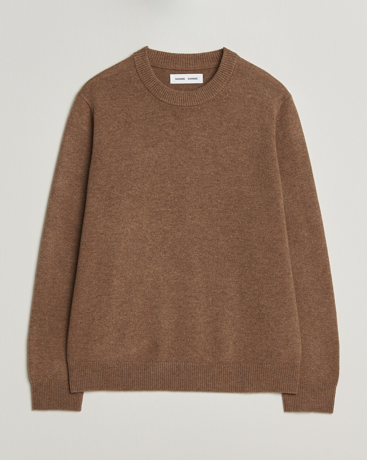 Herre | Gensere | Samsøe Samsøe | Isak Knitted Crew Neck Lead Gray