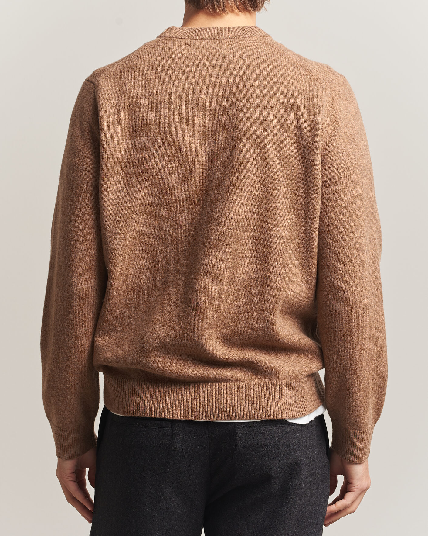 Herre | Gensere | Samsøe Samsøe | Isak Knitted Crew Neck Lead Gray