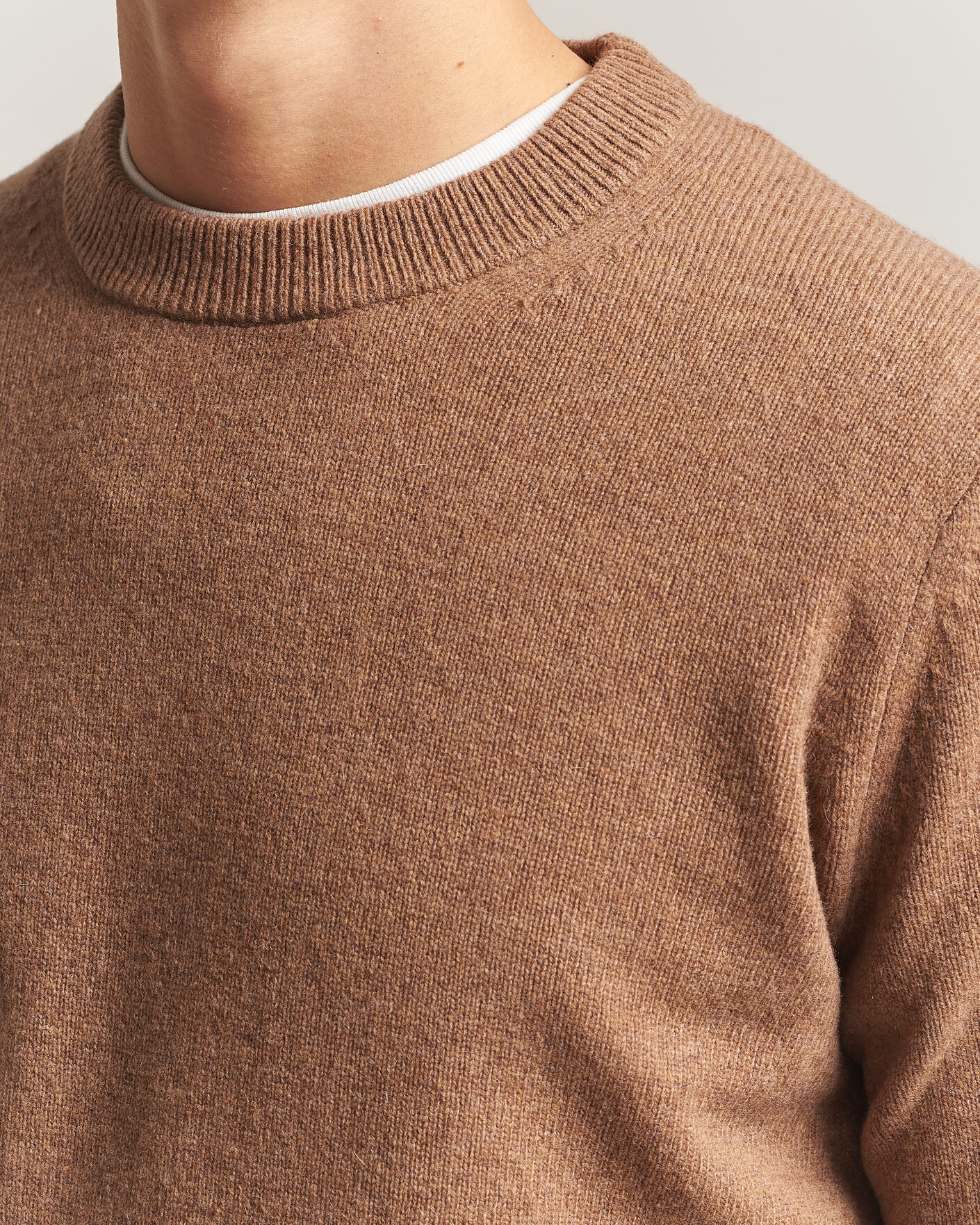 Herre | Gensere | Samsøe Samsøe | Isak Knitted Crew Neck Lead Gray