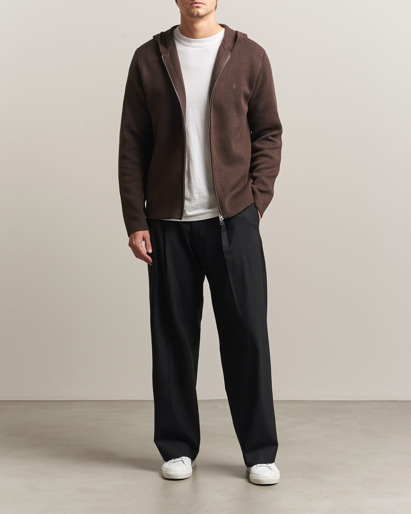 Herre | Gensere | Samsøe Samsøe | Niklas Full Zip Hoodie Delicioso