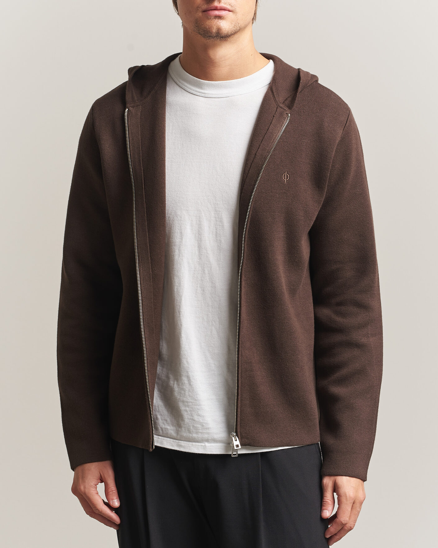Herre | Gensere | Samsøe Samsøe | Niklas Full Zip Hoodie Delicioso