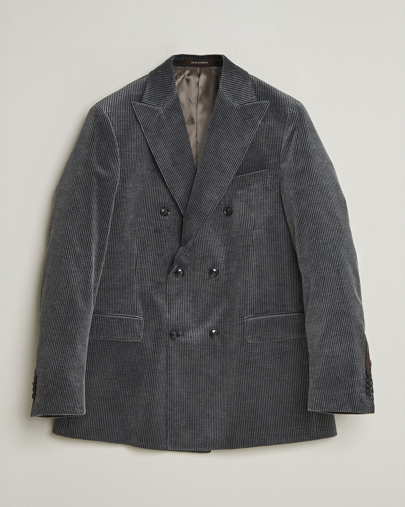 Herre | Dressjakker | Oscar Jacobson | Farris Corduroy Blazer Grey