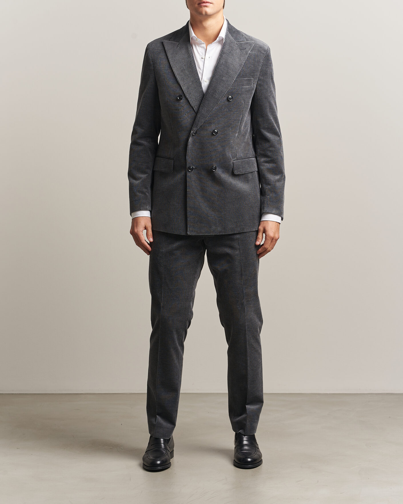Herre | Dressjakker | Oscar Jacobson | Farris Corduroy Blazer Grey