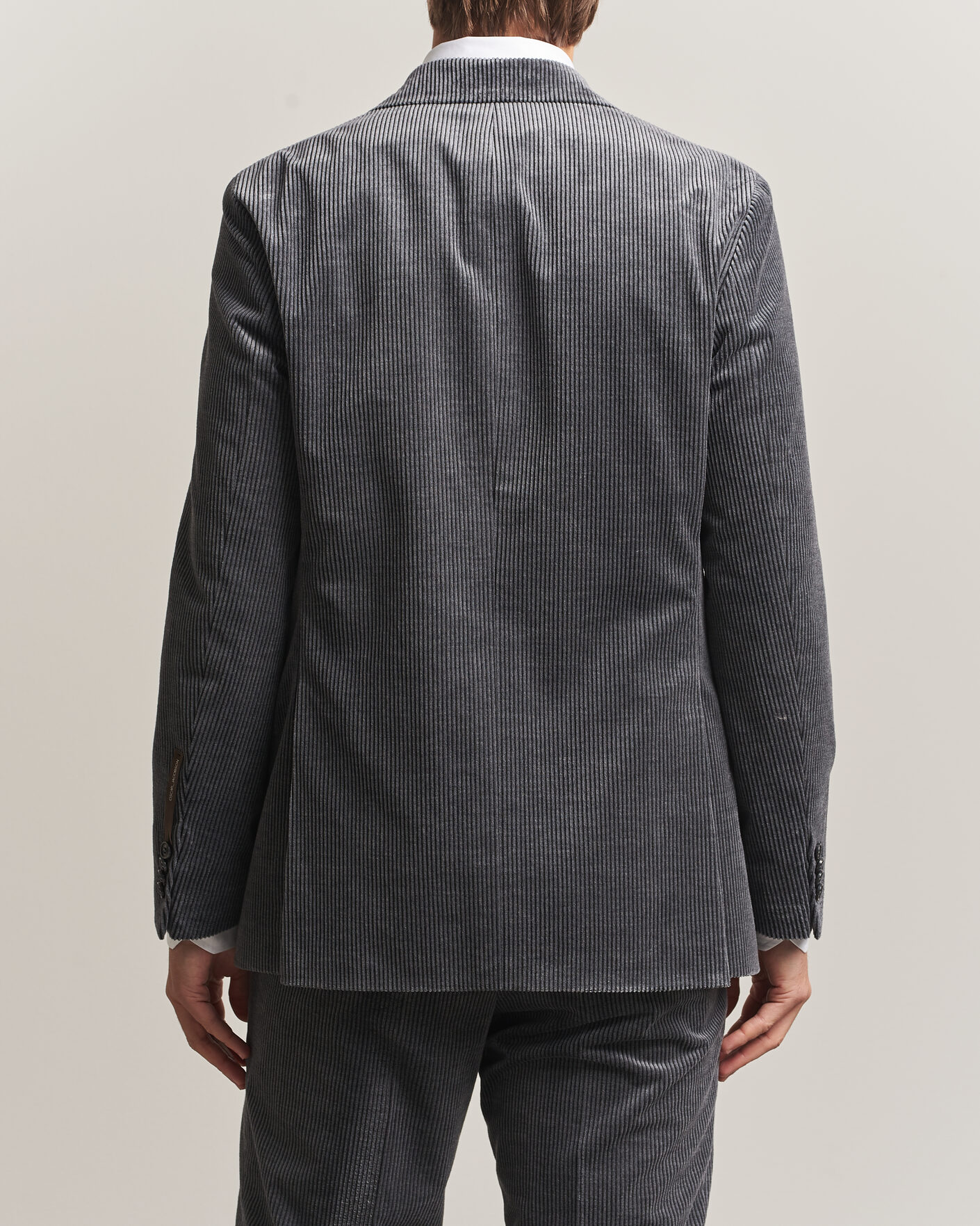Herre | Dressjakker | Oscar Jacobson | Farris Corduroy Blazer Grey