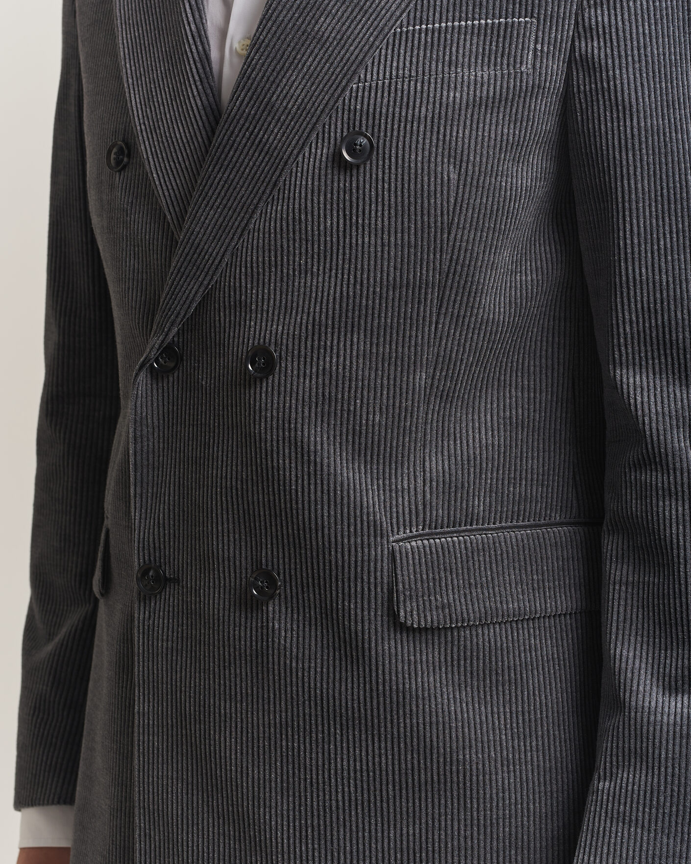 Herre | Dressjakker | Oscar Jacobson | Farris Corduroy Blazer Grey