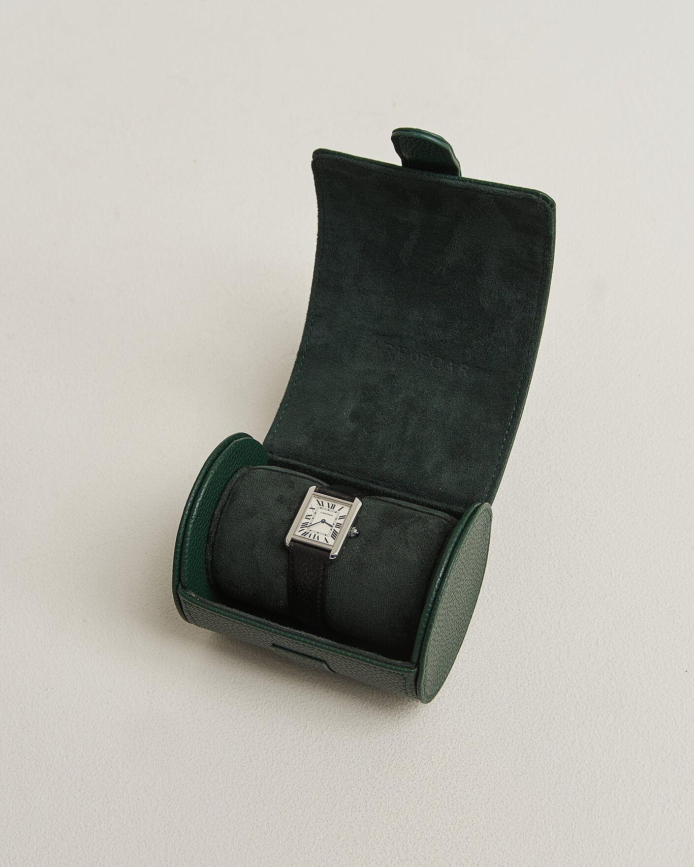 Herre | Pre-Owned & Vintage Watches | Cartier Pre-Owned | Tank Solo SM 