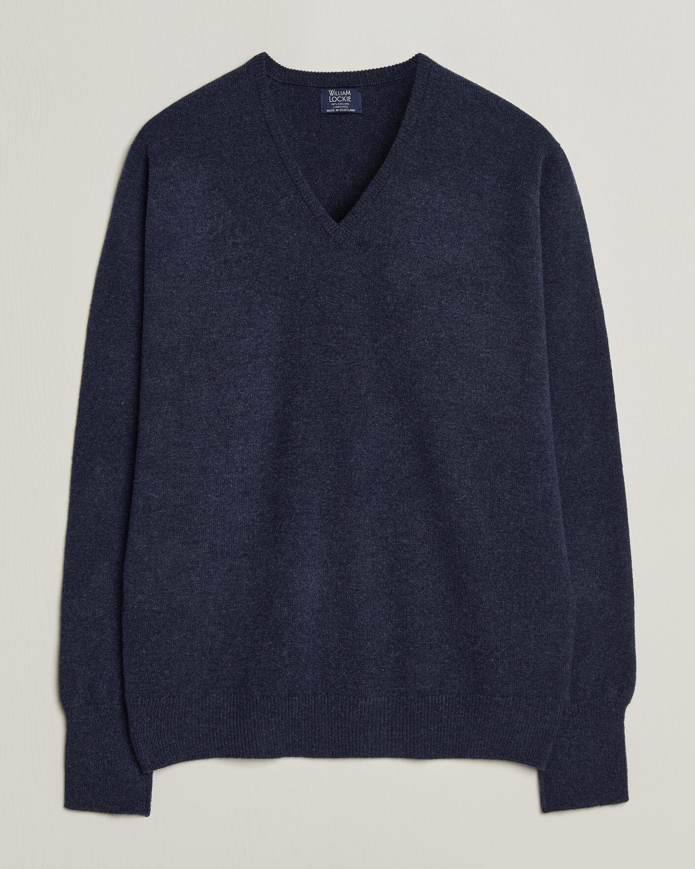 Herre | Gensere | William Lockie | Rob Lambswool V-Neck Astra