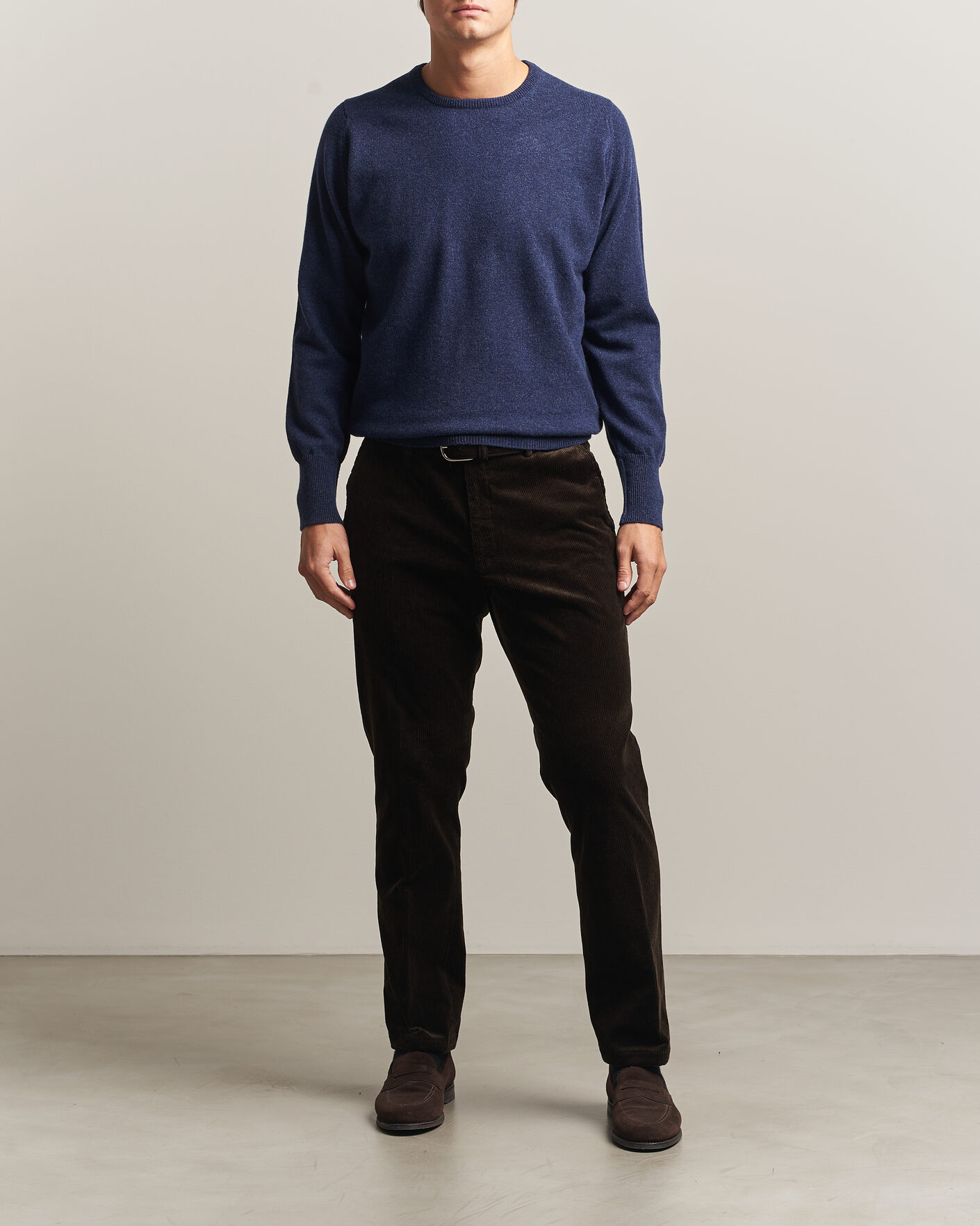Herre | Gensere | William Lockie | Rob Lambswool Crewneck Astra