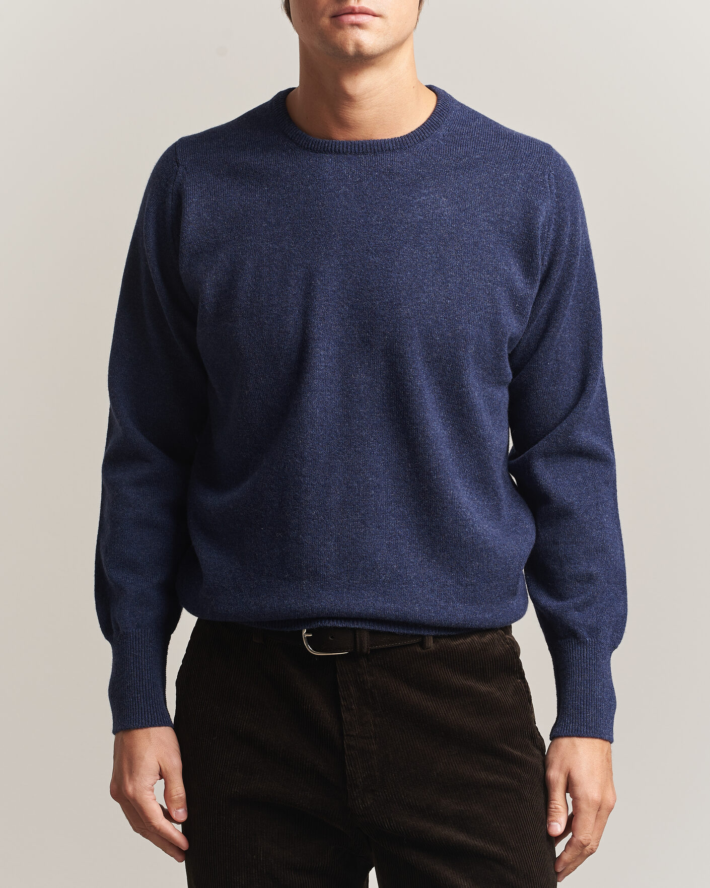 Herre | Gensere | William Lockie | Rob Lambswool Crewneck Astra