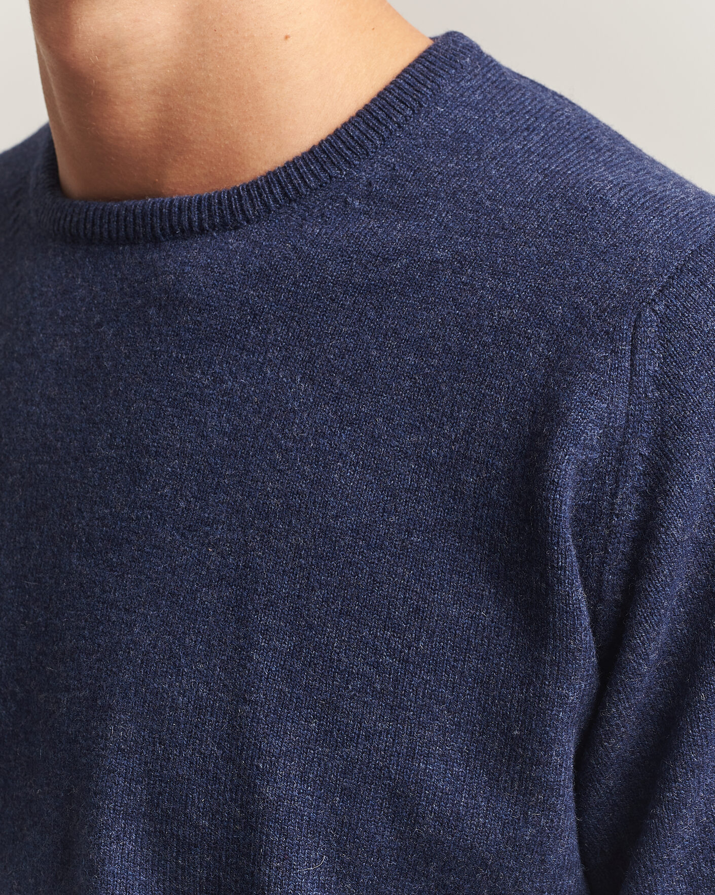 Herre | Gensere | William Lockie | Rob Lambswool Crewneck Astra