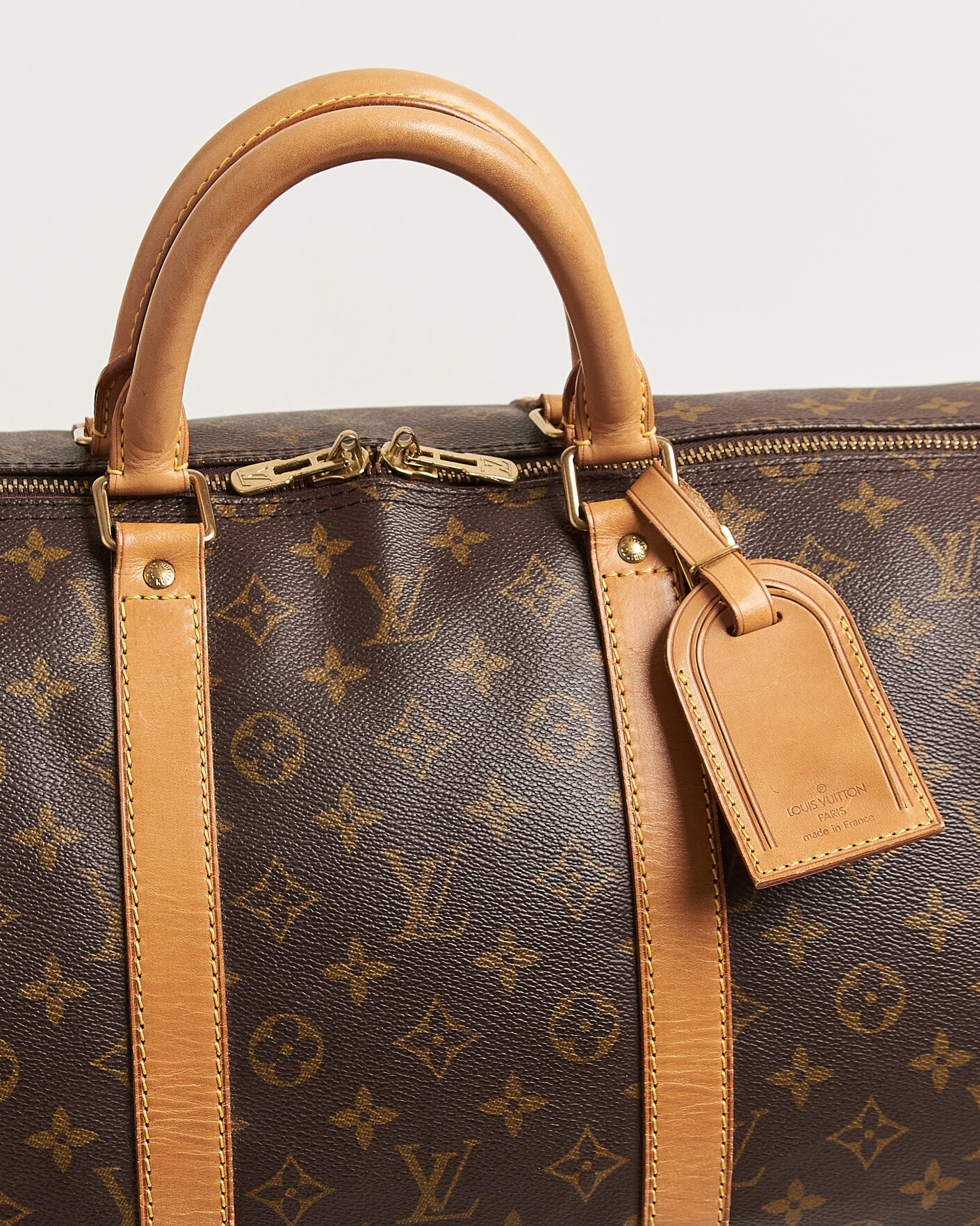 Herre | Pre-Owned & Vintage Bags | Louis Vuitton Pre-Owned | Keepall 55 Bandoulière Monogram