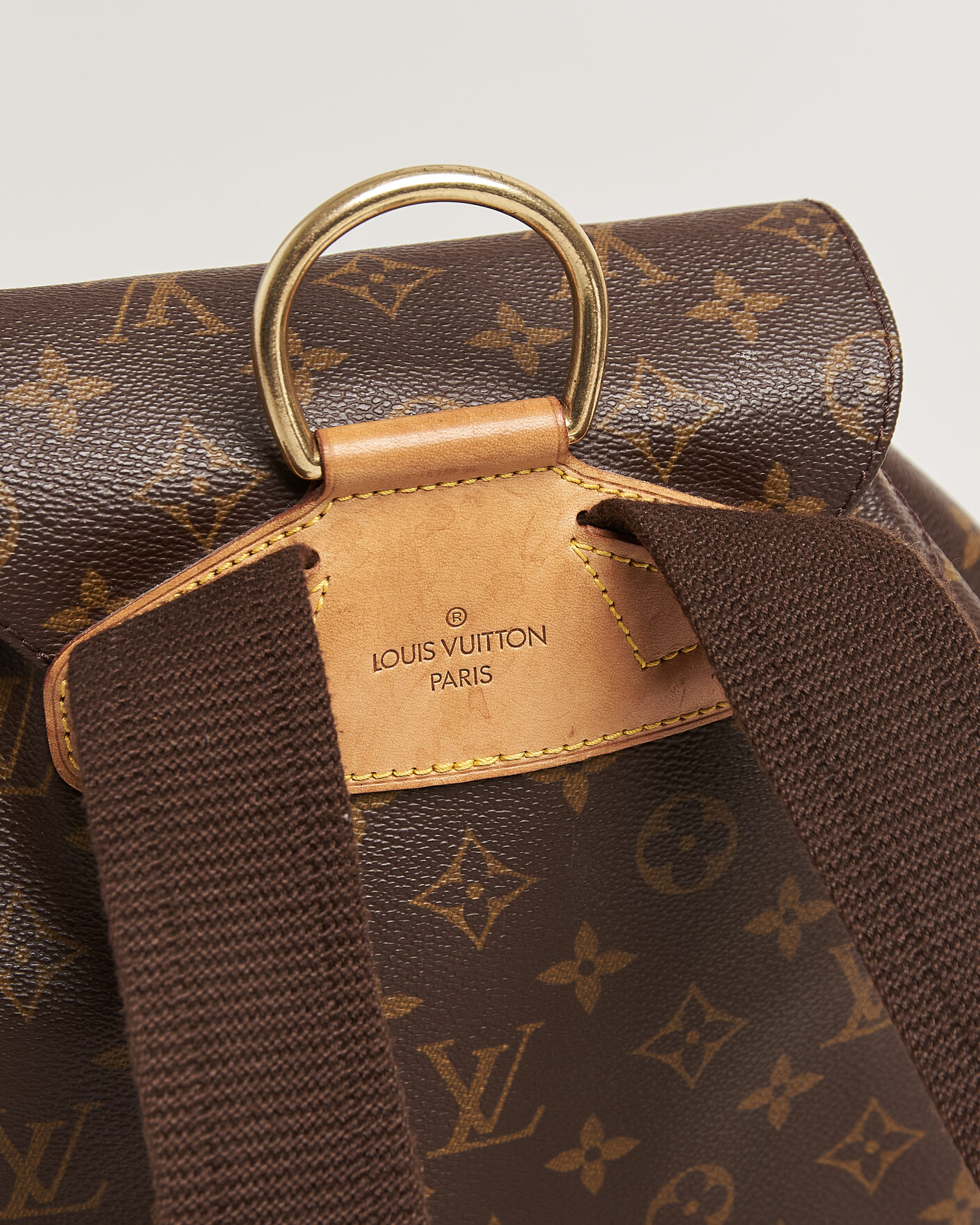 Herre | Pre-Owned & Vintage Bags | Louis Vuitton Pre-Owned | Montsouris GM Backpack Monogram