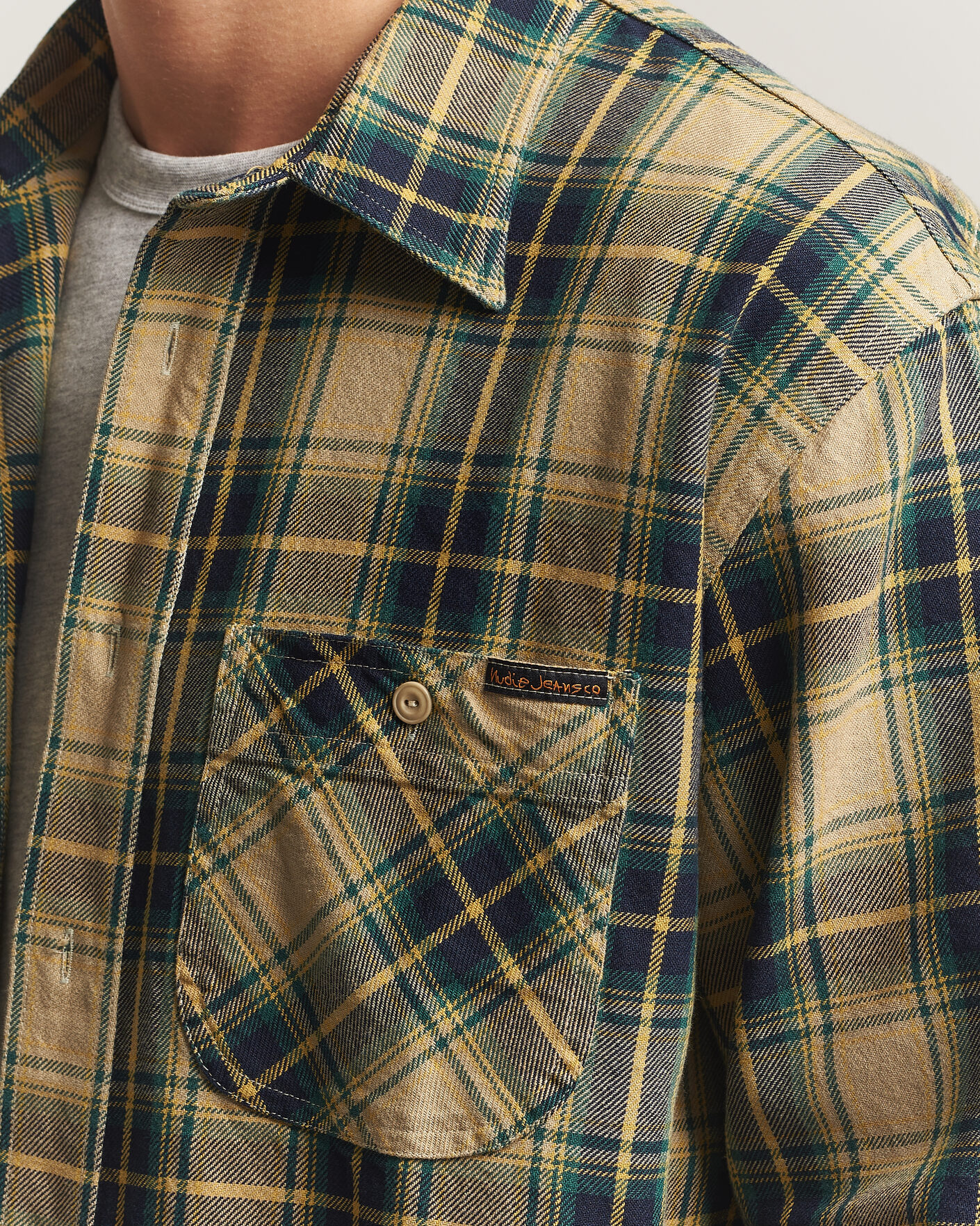Herre | Skjorter | Nudie Jeans | Julian Checked Worker Shirt Multi