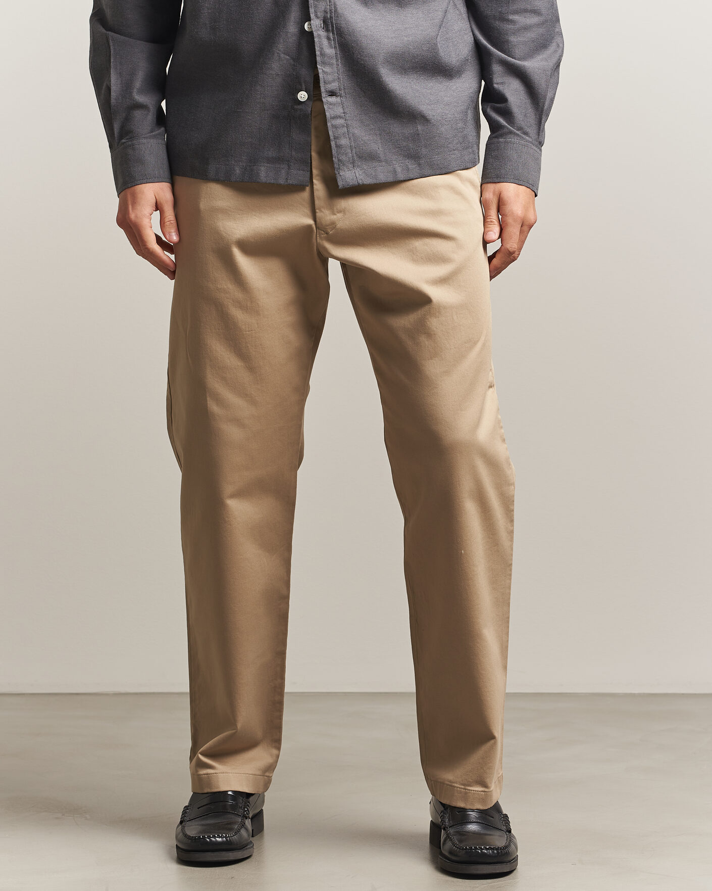 Herre | Bukser | NN07 | Aden Regular Fit Chinos Desert Khaki