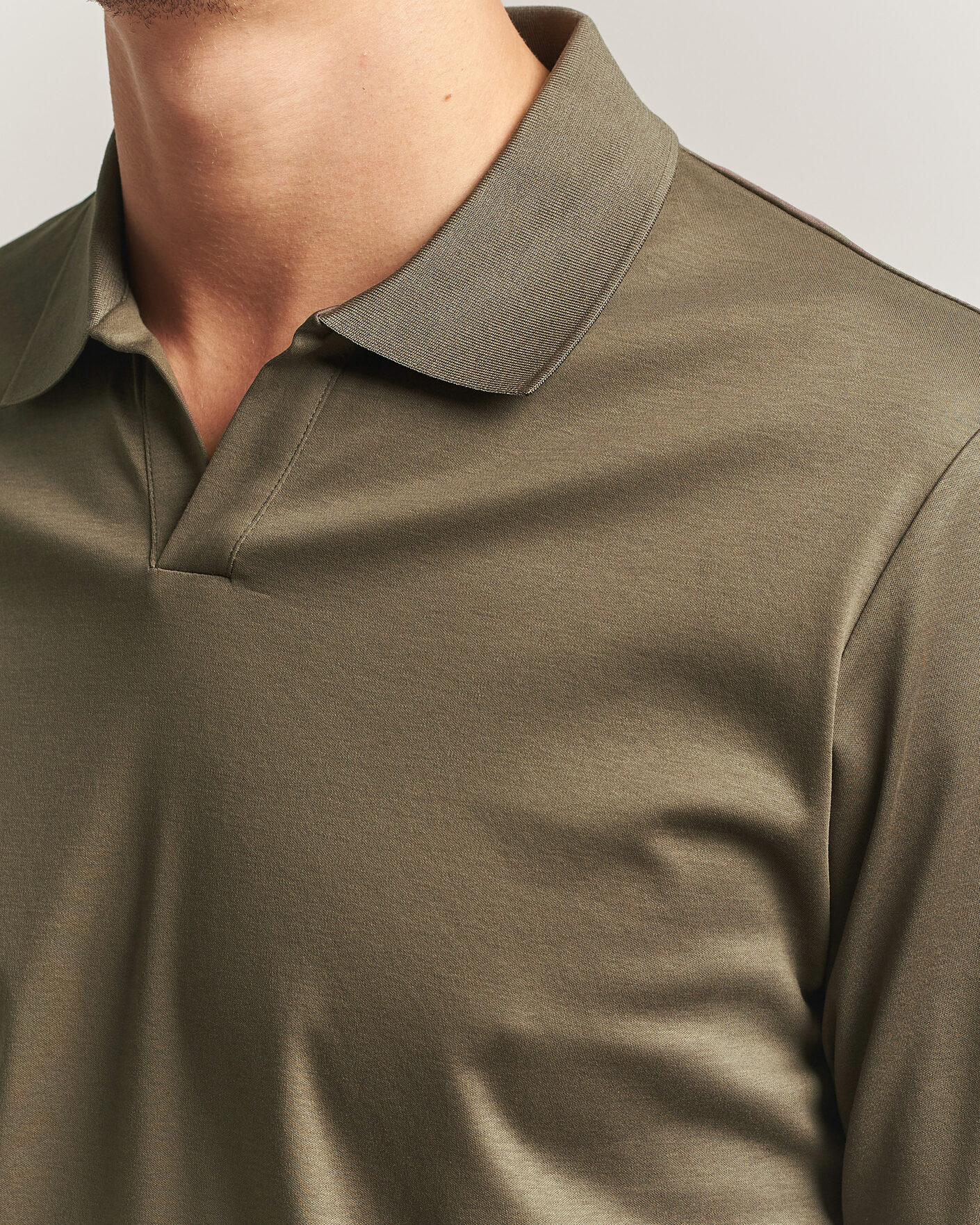 Herre | Pikéer | NN07 | Paul Long Sleeve Polo Mable Husk