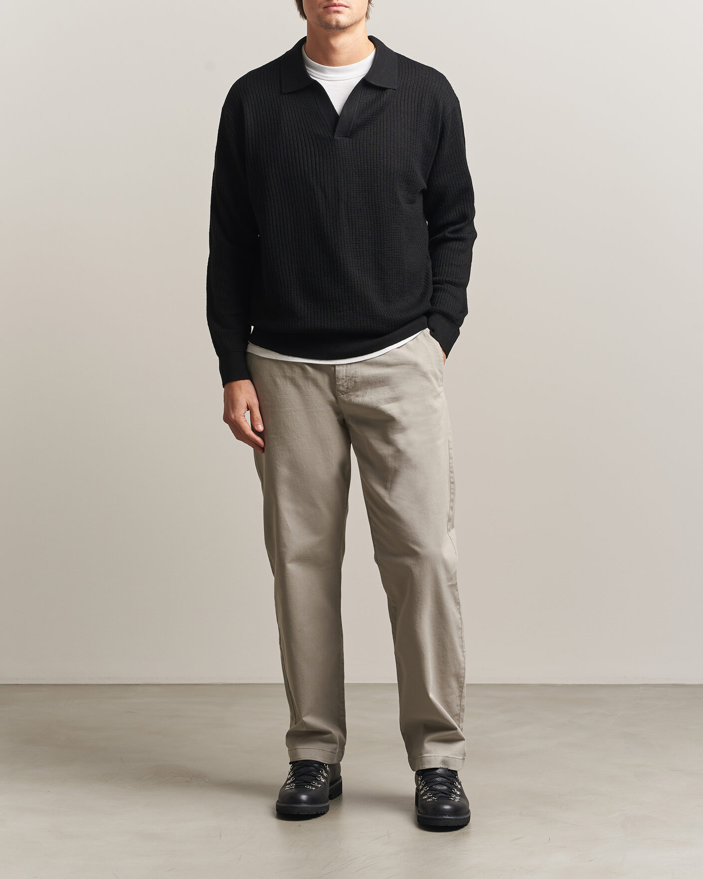 Herre | Bukser | NN07 | Aden Regular Fit Chinos Light Grey