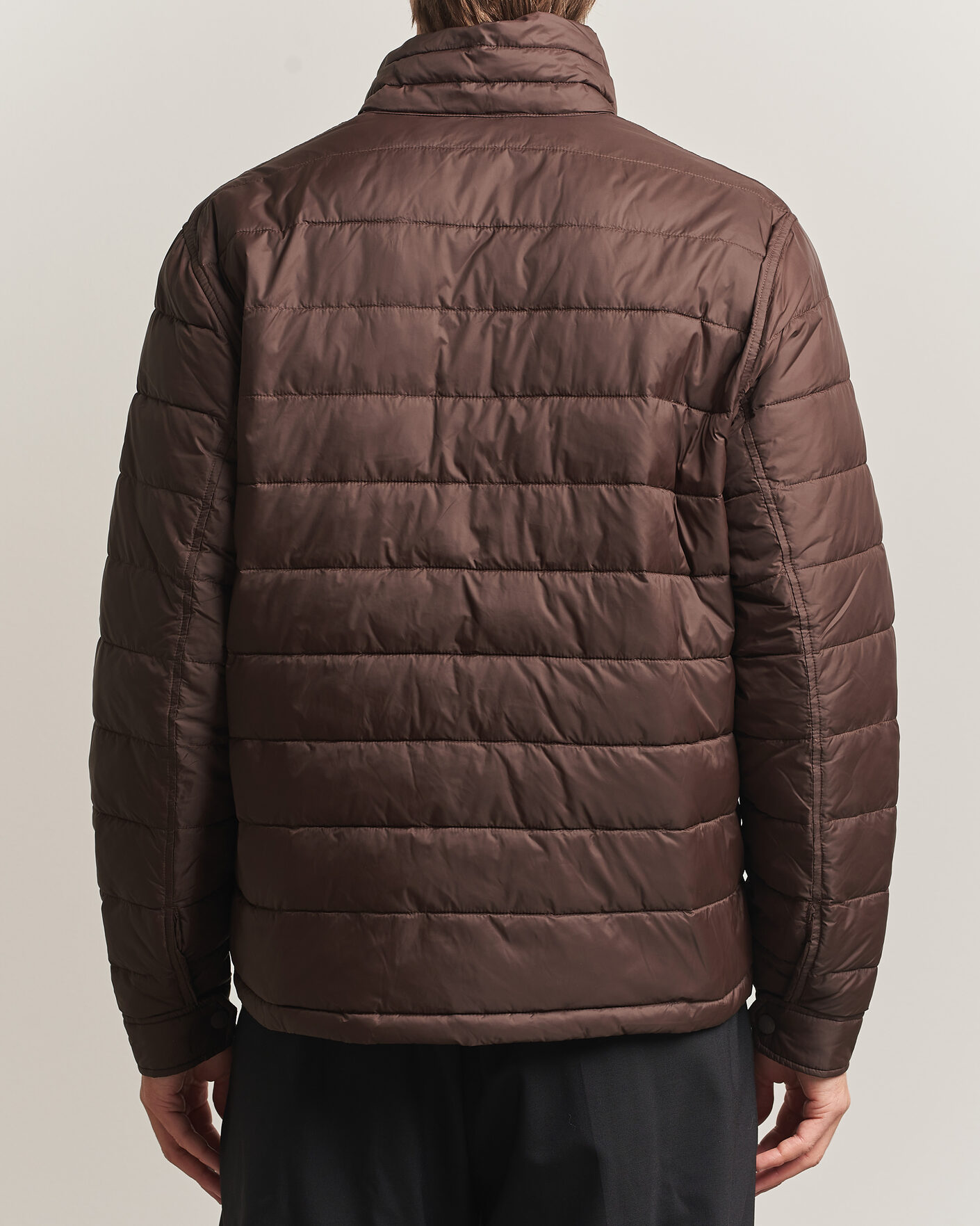 Herre | Jakker | J.Lindeberg | Bailey Light Padded Jacket Seal Brown