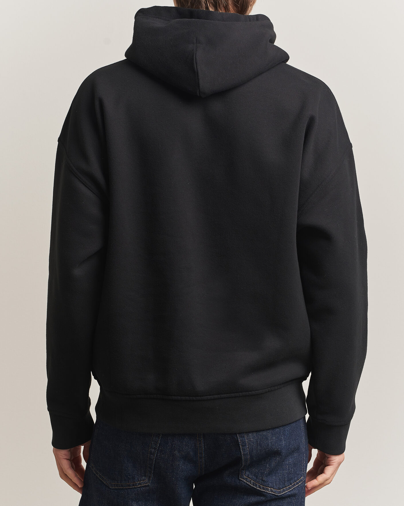 Herre | Gensere | Polo Ralph Lauren | Heavy Weight Tonal Pony Hoodie Polo Black