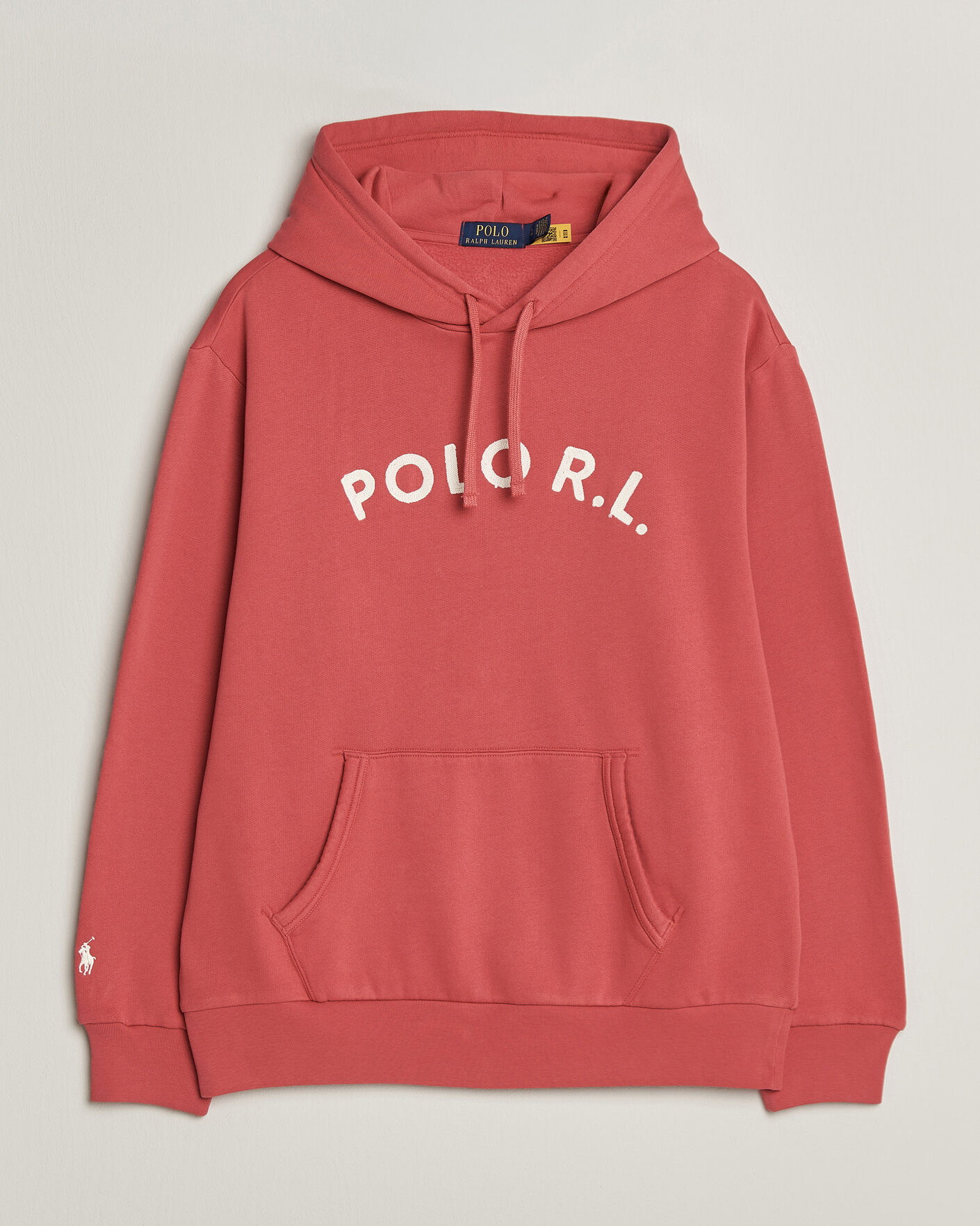 Herre | Gensere | Polo Ralph Lauren | Cotton Chest Logo Hood Nantucket Red