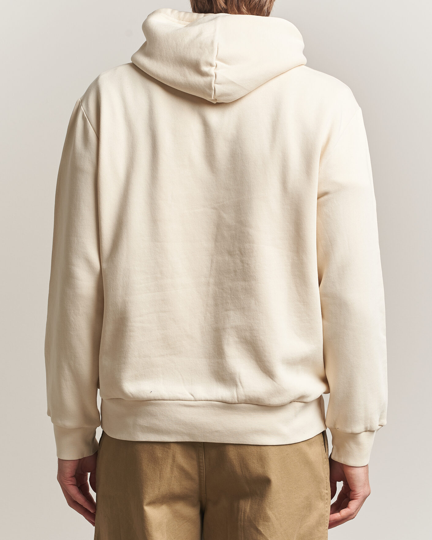 Herre | Gensere | Polo Ralph Lauren | Cotton Chest Logo Hood Andover Cream