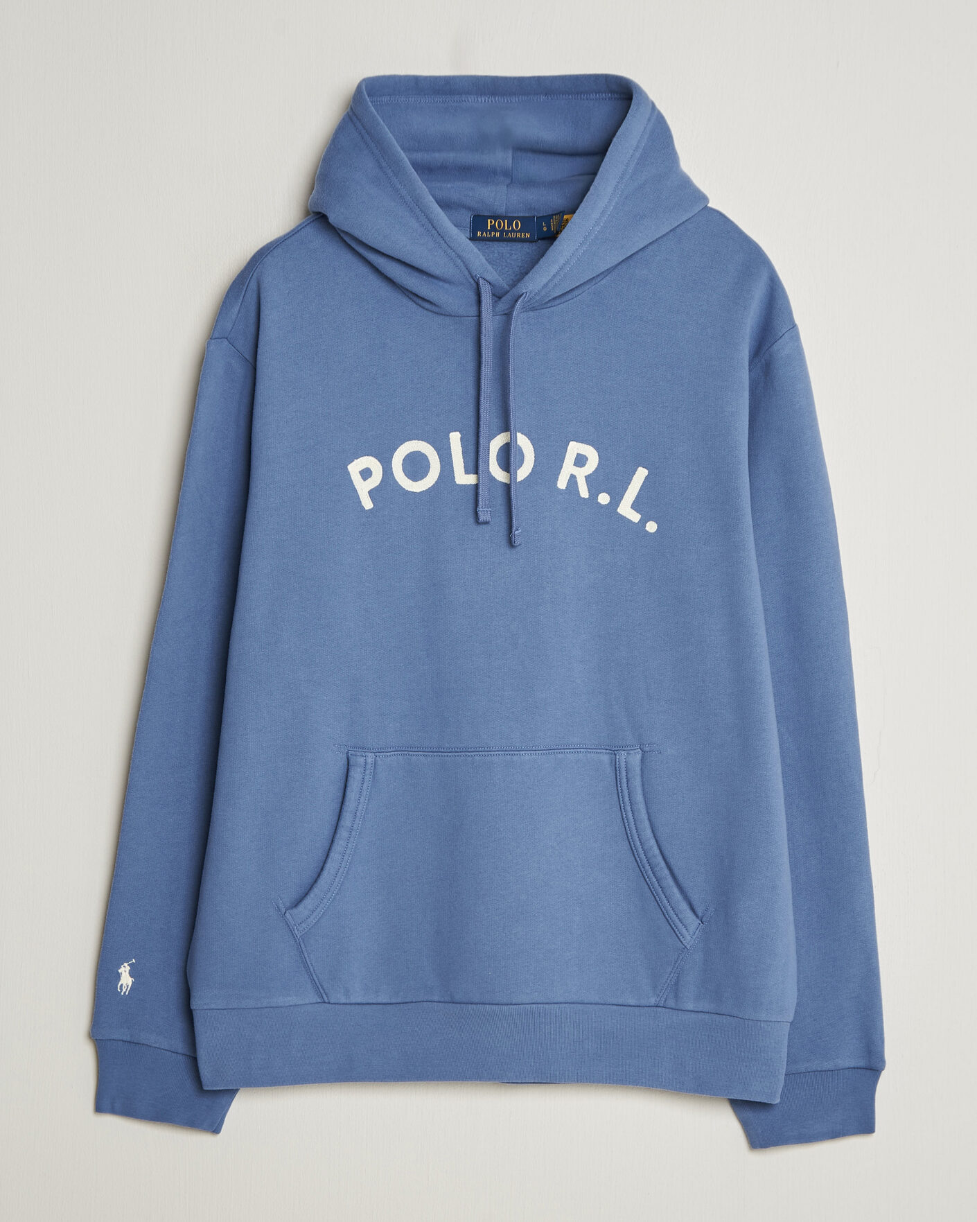 Herre | Gensere | Polo Ralph Lauren | Cotton Chest Logo Hood Carson Blue