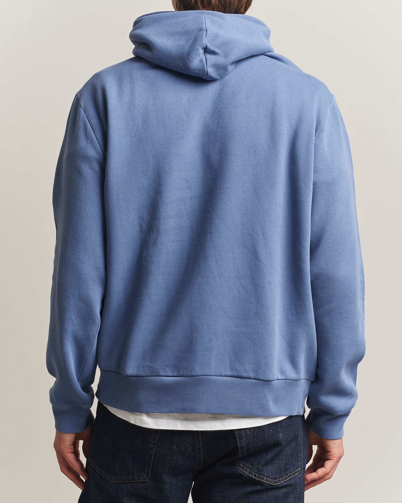 Herre | Gensere | Polo Ralph Lauren | Cotton Chest Logo Hood Carson Blue