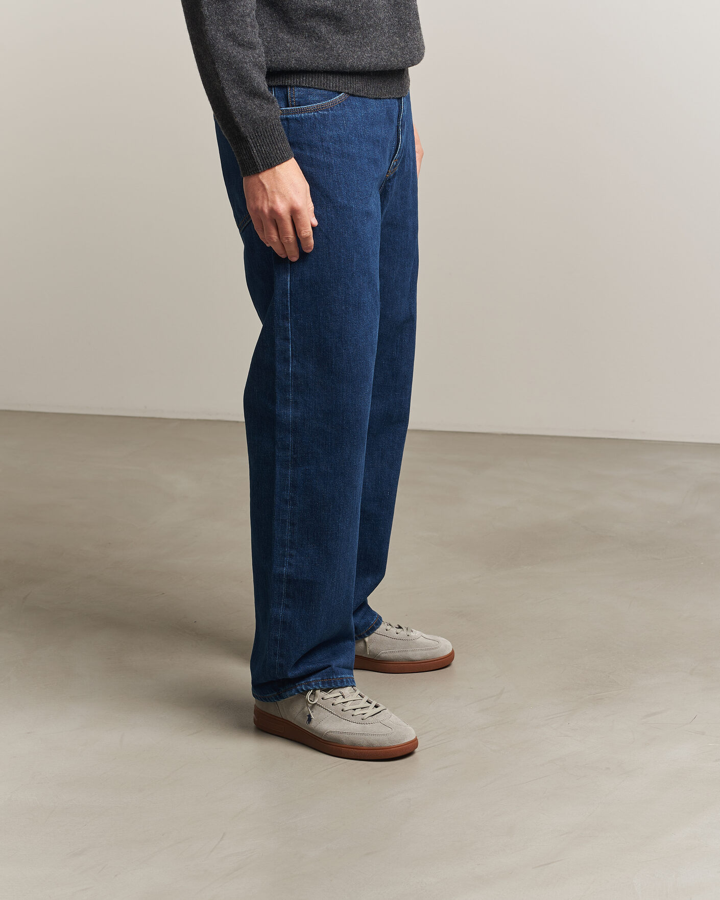 Herre | Sneakers | Polo Ralph Lauren | Bedford Suede Sneaker Earth Grey