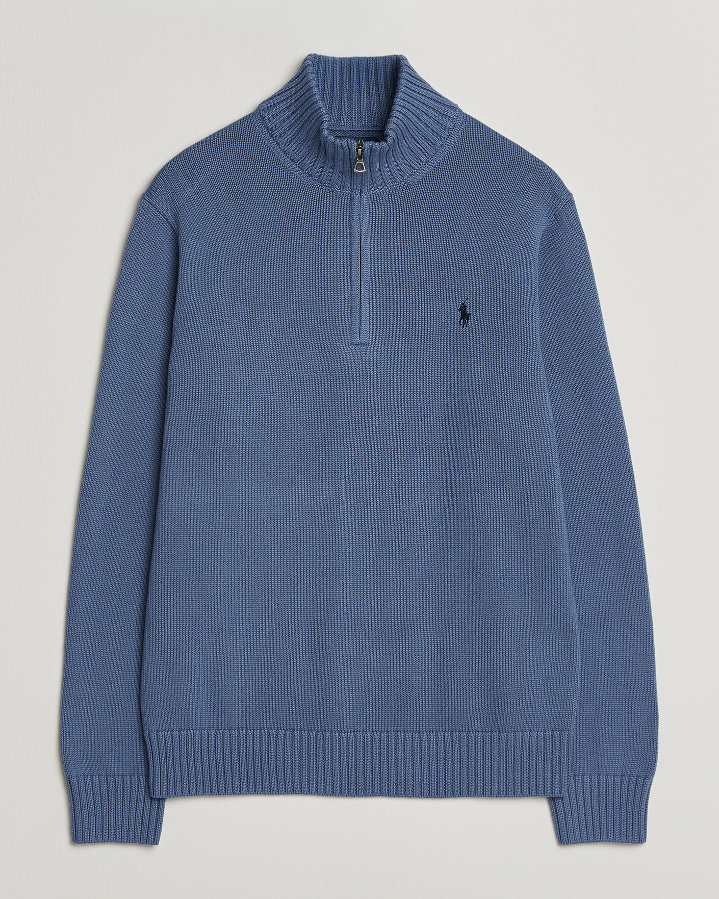 Herre | Gensere | Polo Ralph Lauren | Cotton Half Zip Carson Blue