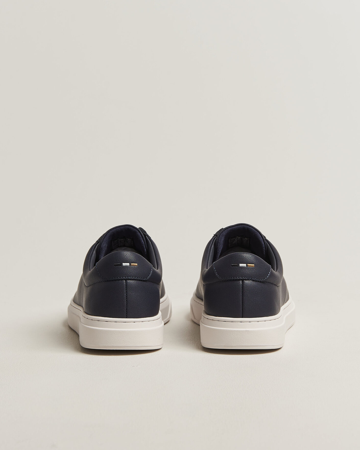 Herre | Sneakers | BOSS BLACK | Kieran Leather Sneaker Dark Blue