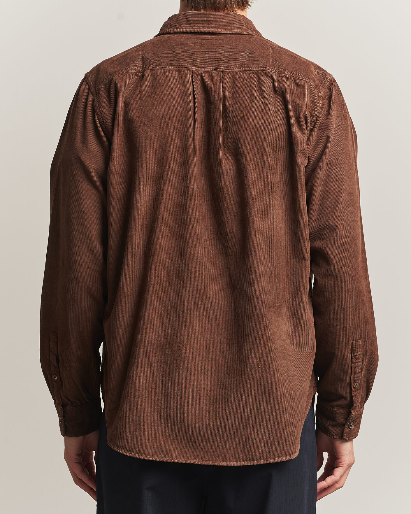 Herre | Skjorter | PS Paul Smith | Casual Fit Corduroy Shirt Brown