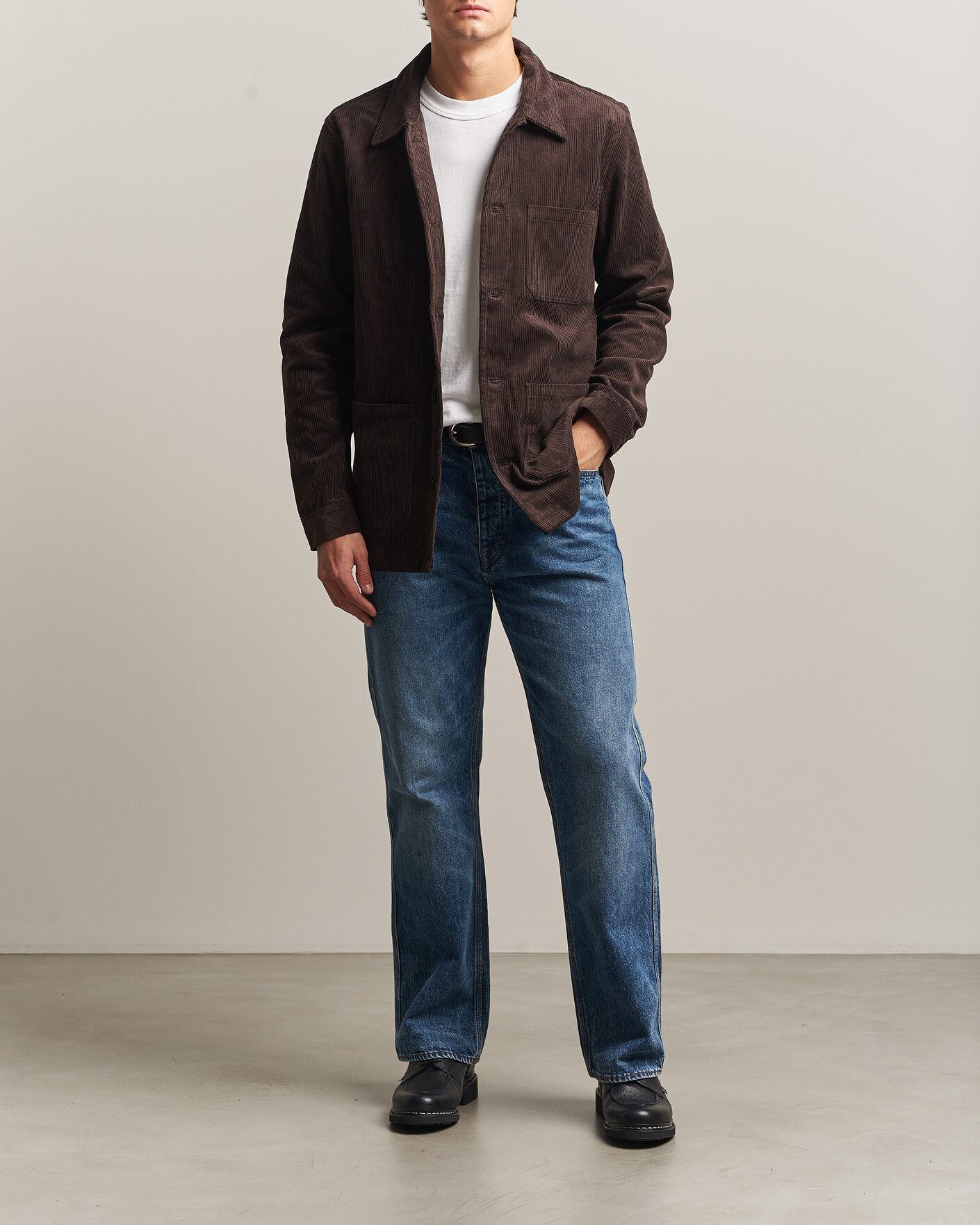 Herre | Skjorter | A Day's March | Original Corduroy Overshirt