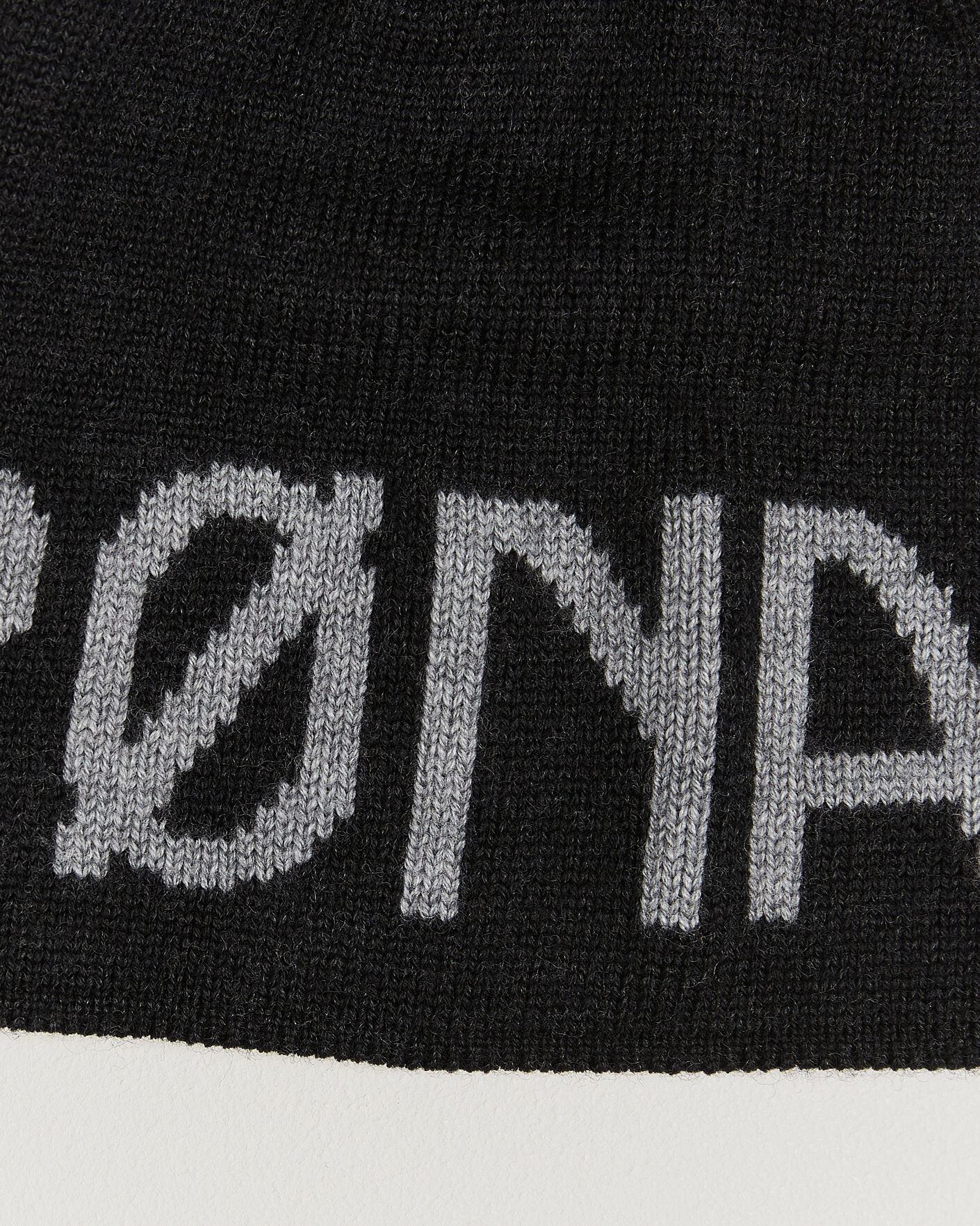 Herre | Luer | Norrøna | Mid Merino Wool Logo Beanie Caviar Melange