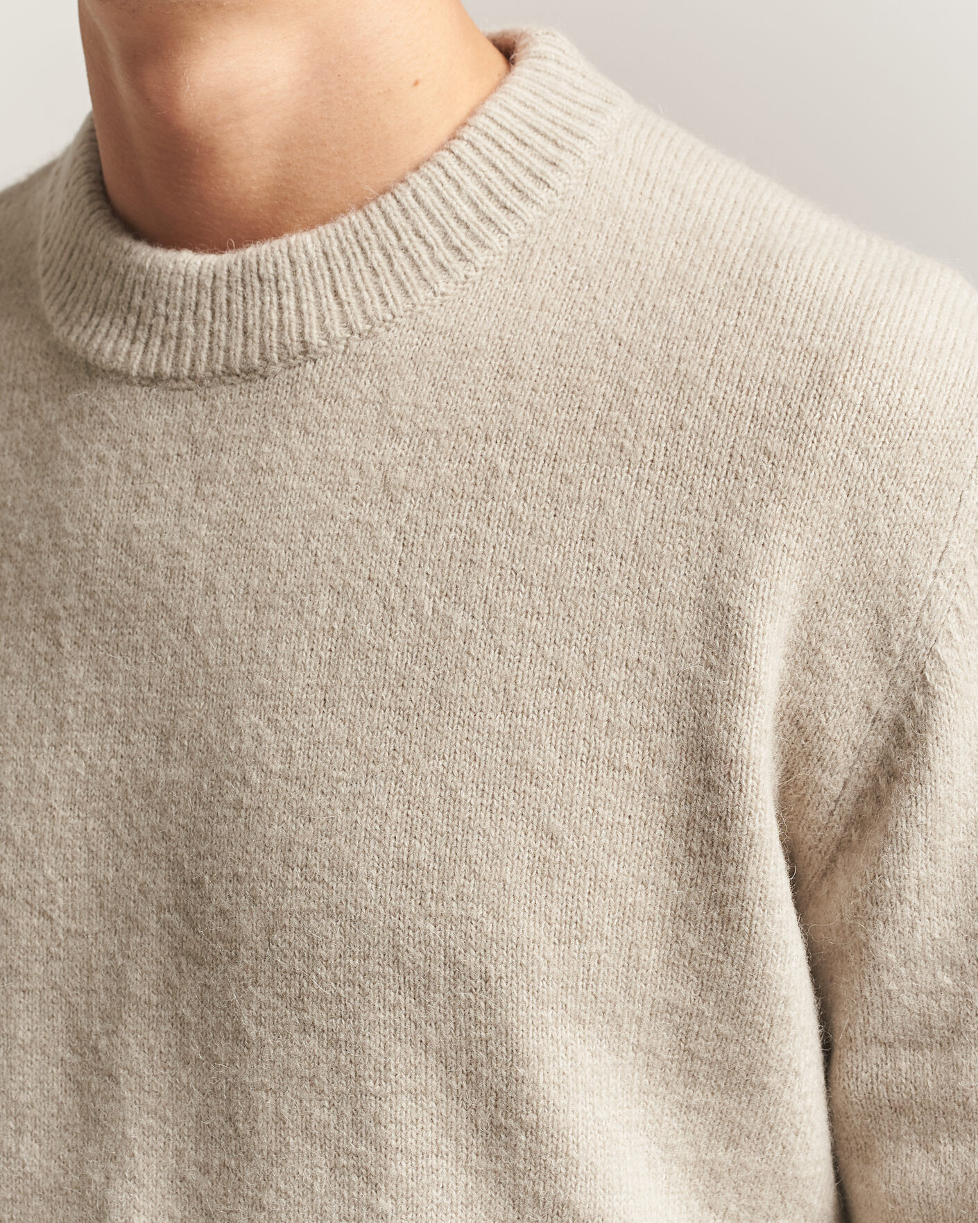 Herre | Gensere | Sunflower | Moon Alpaca Sweater Pebble