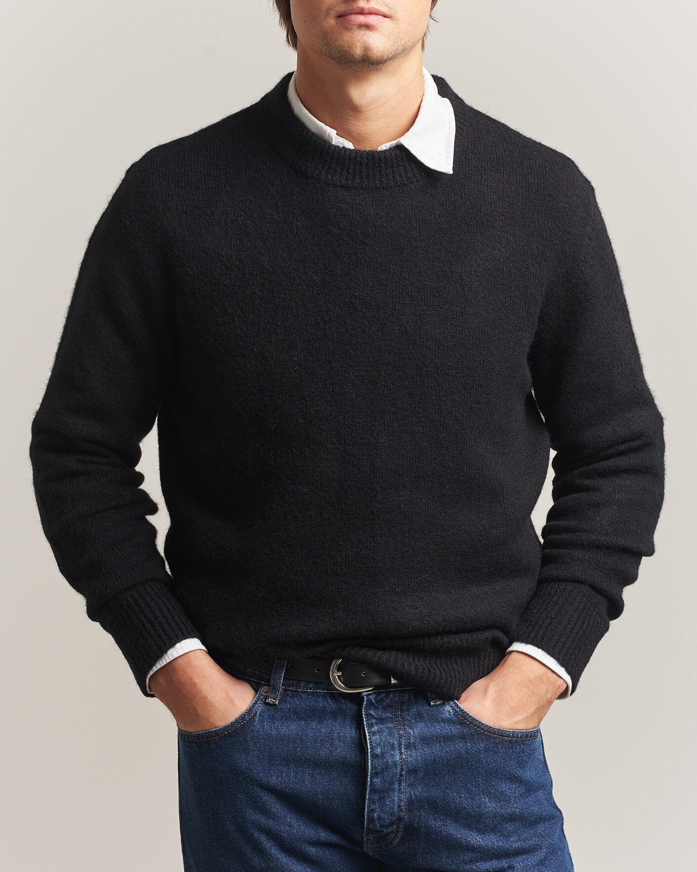 Herre | Gensere | Sunflower | Moon Alpaca Sweater Black