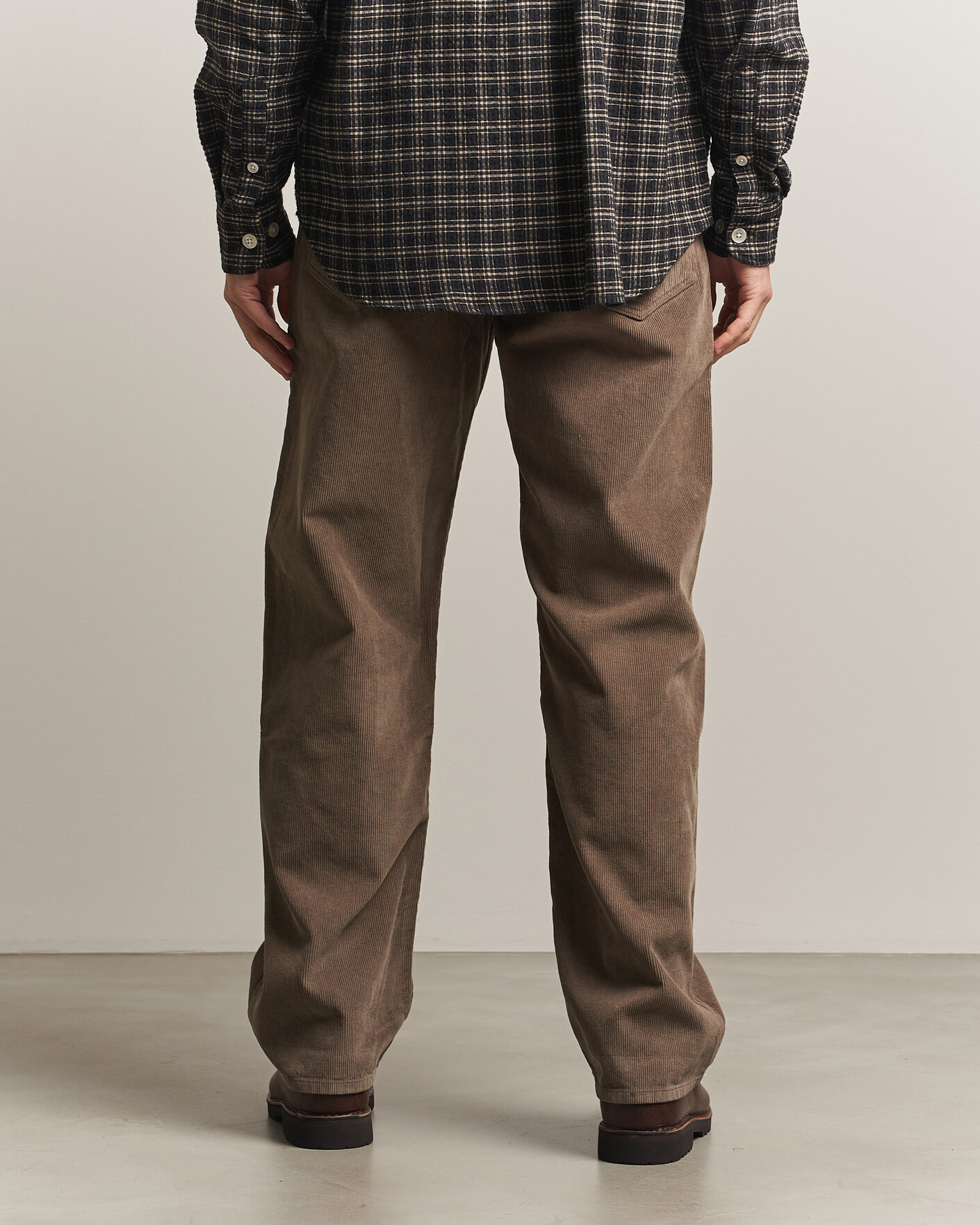 Herre | Bukser | Forét | Moor Relaxed Fit Corduroy Pants Faded Wood